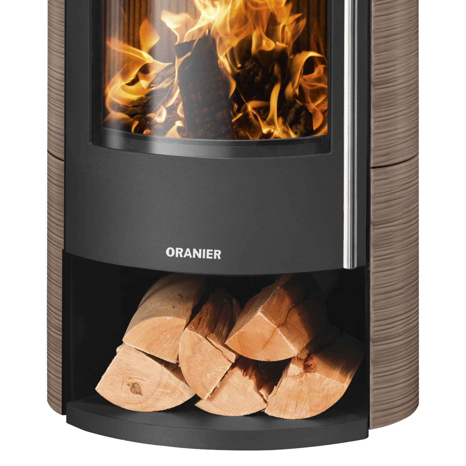 Oranier Polar Neo 6 Kaminofen Stahl Schwarz / Keramik Grappa, DIBt