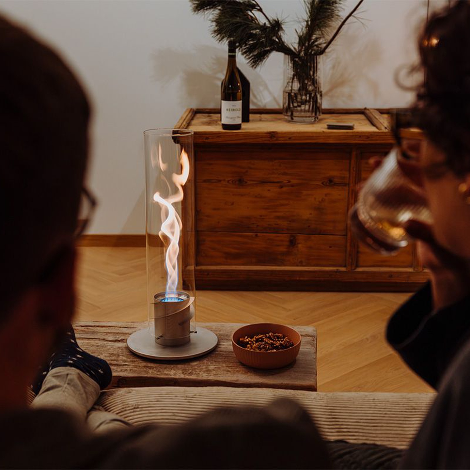 höfats SPIN 900 Tischfeuer grau