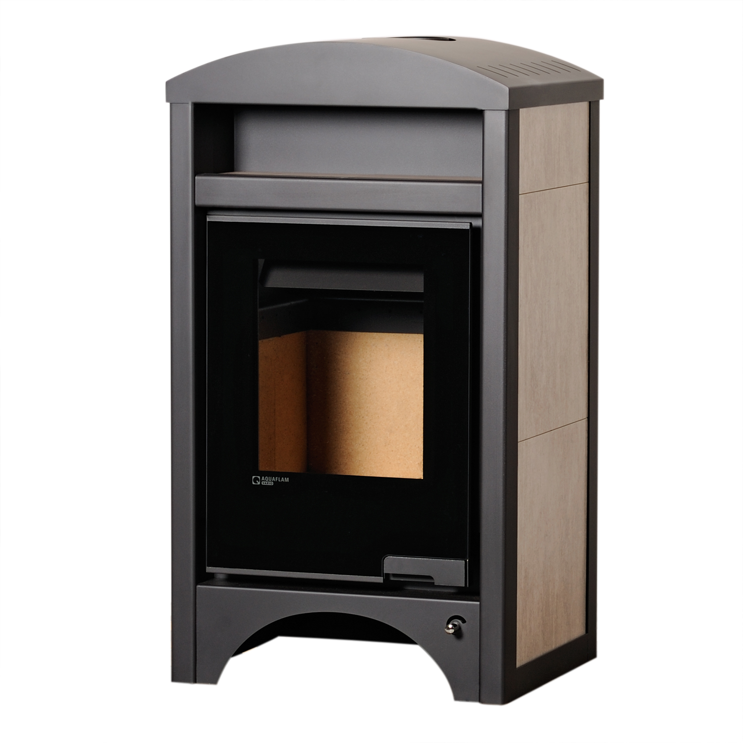 Aquaflam Vario Barma 11 kW Basic White Oak Set + Pufferspeicher TPSM 500