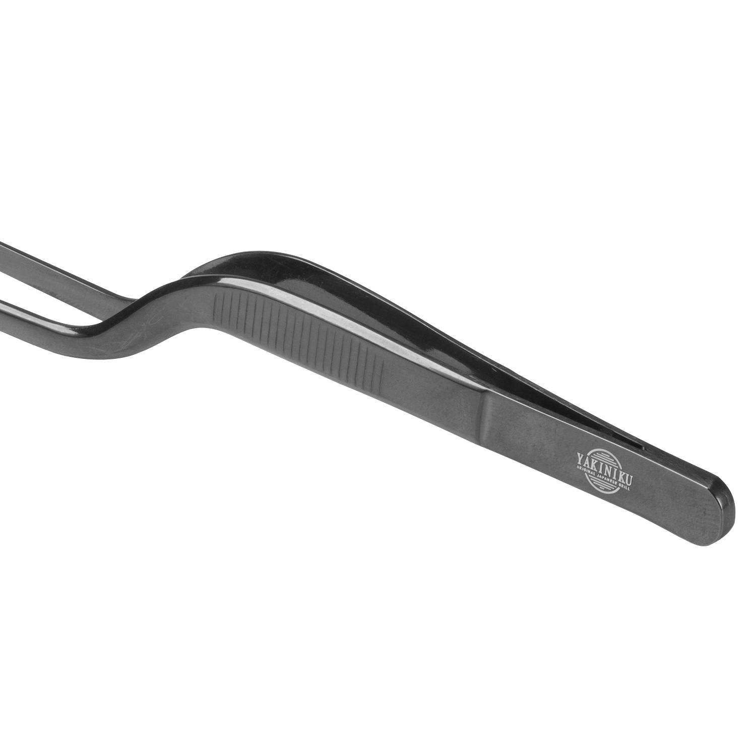 Yakiniku Grillpinzette gebogen für Kamado und Shichirin Grill Yakiniku Grillpinzette gebogen für Kamado und Shichirin Grill