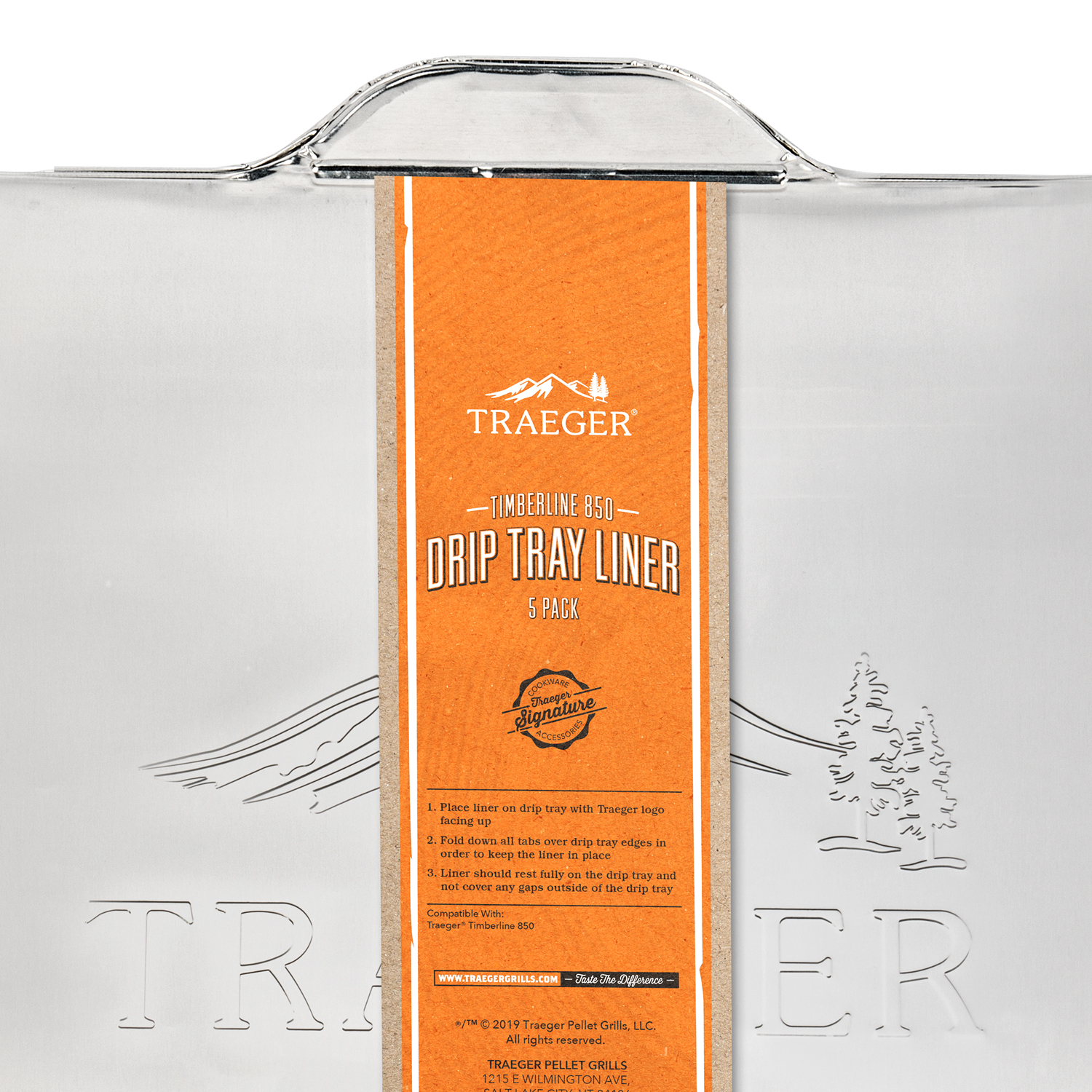 Traeger Ablaufblech-Schutzfolie für TIMBERLINE 850 Traeger Ablaufblech-Schutzfolie für TIMBERLINE 850