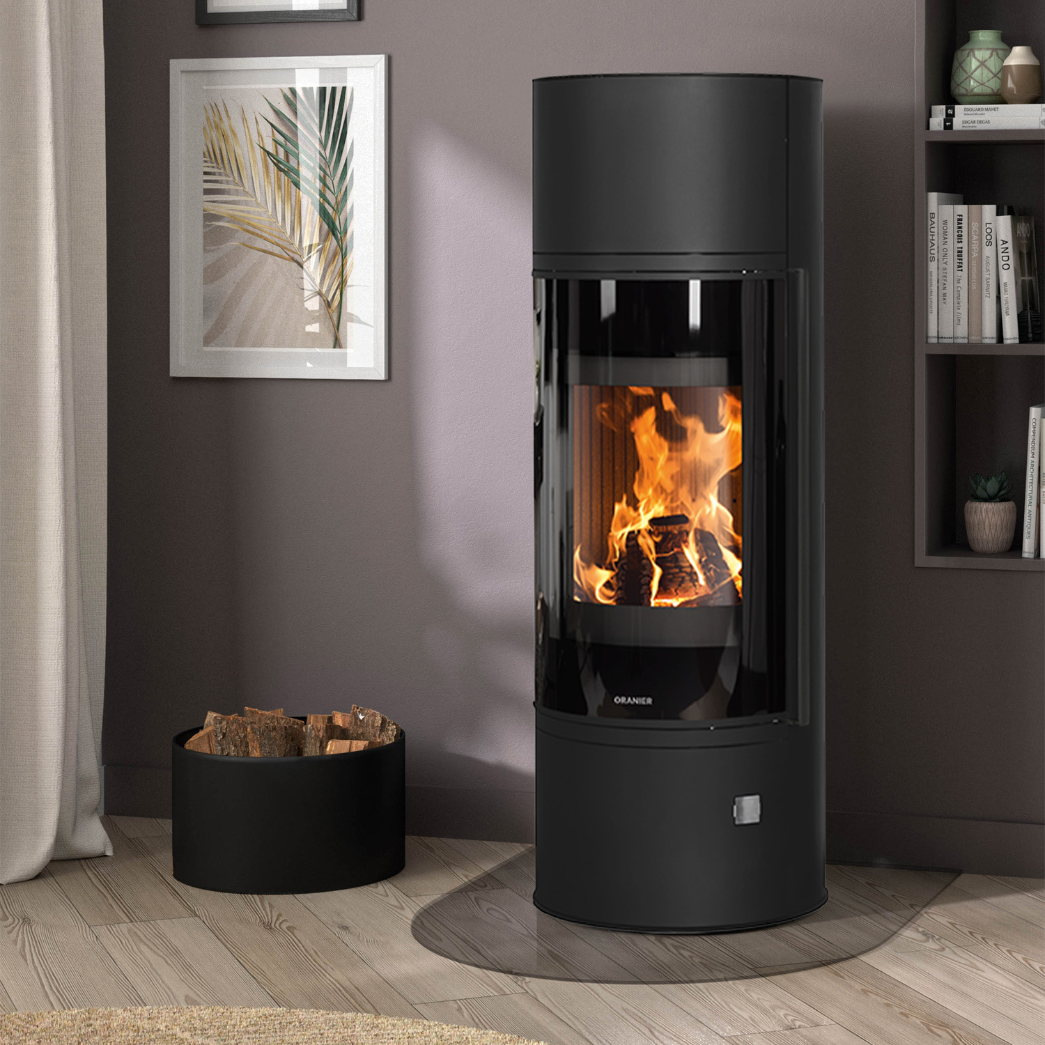 Oranier Arena Aqua 2.0 wasserführender Kaminofen Stahl Schwarz Oranier Arena Aqua 2.0 wasserführender Kaminofen Stahl Schwarz