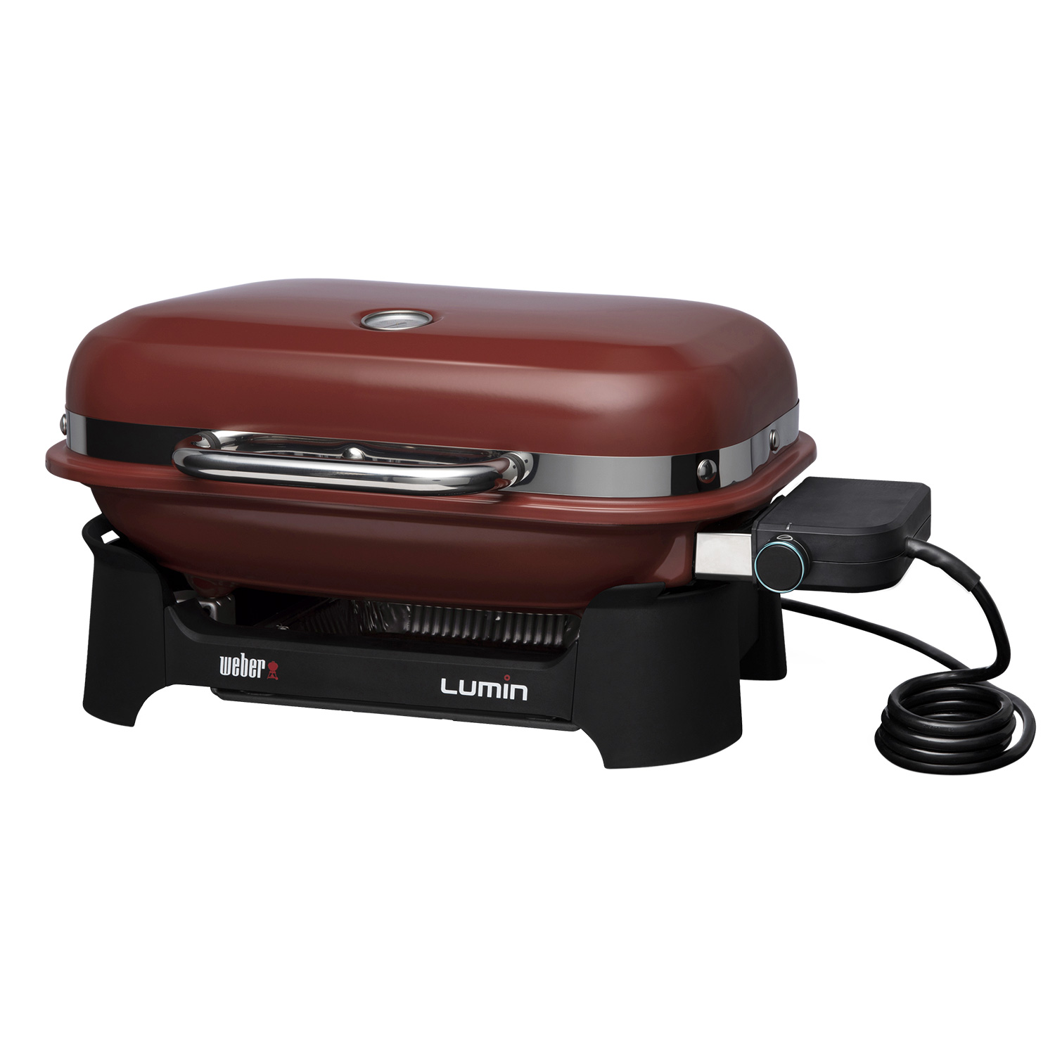 Weber Lumin Compact Elektro-Tischgrill Rot Weber Lumin Compact Elektro-Tischgrill Rot