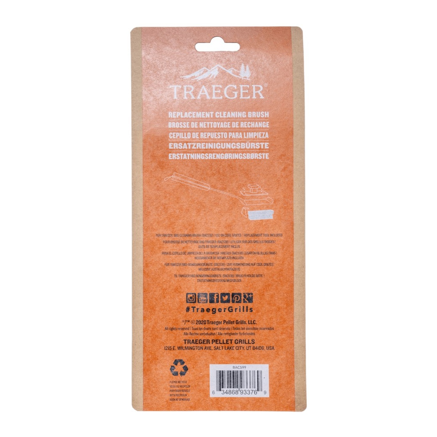 Traeger Ersatz Grillbürste (2er-Pack)