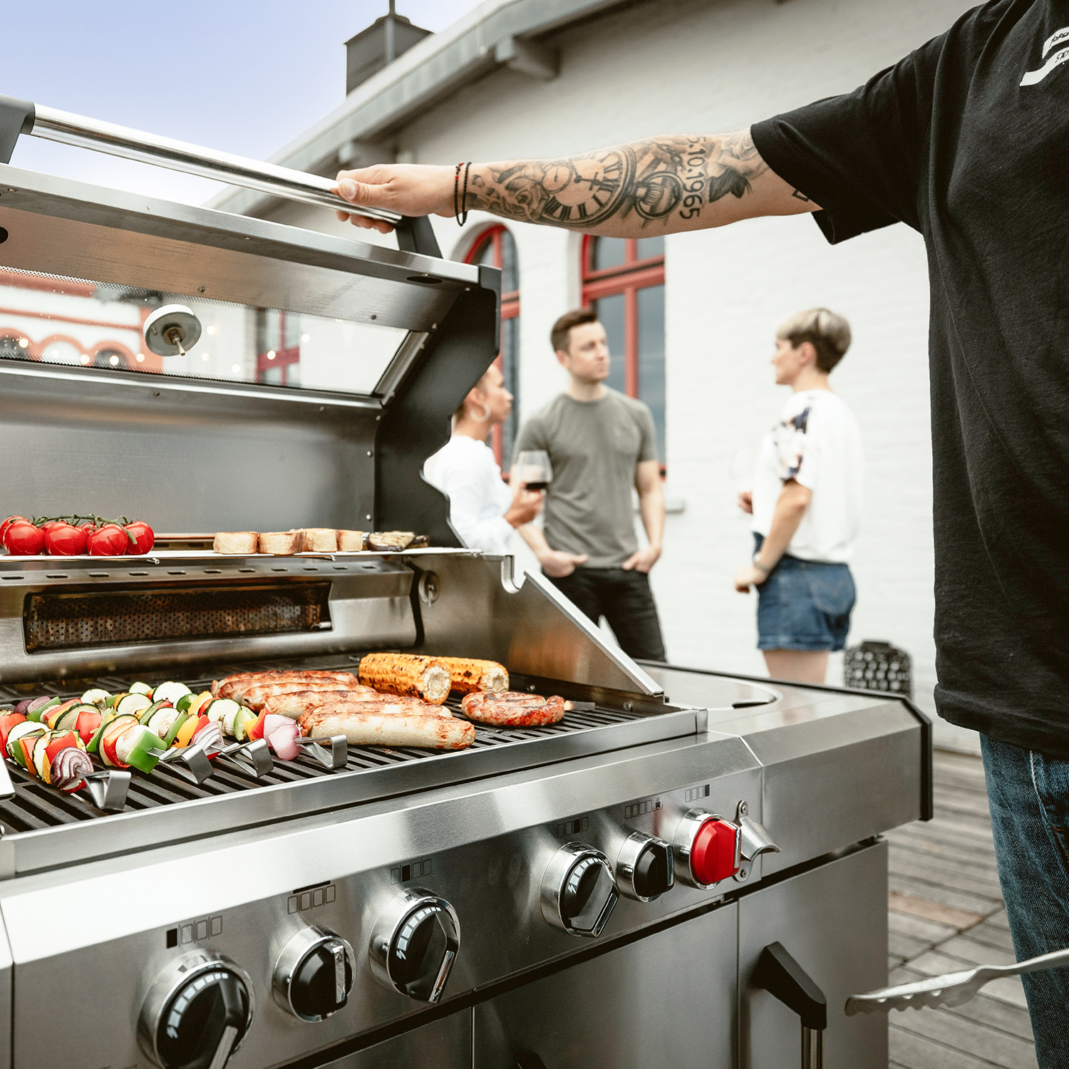 Enders Kansas II Pro 4 SIK Profi Turbo Gasgrillstation