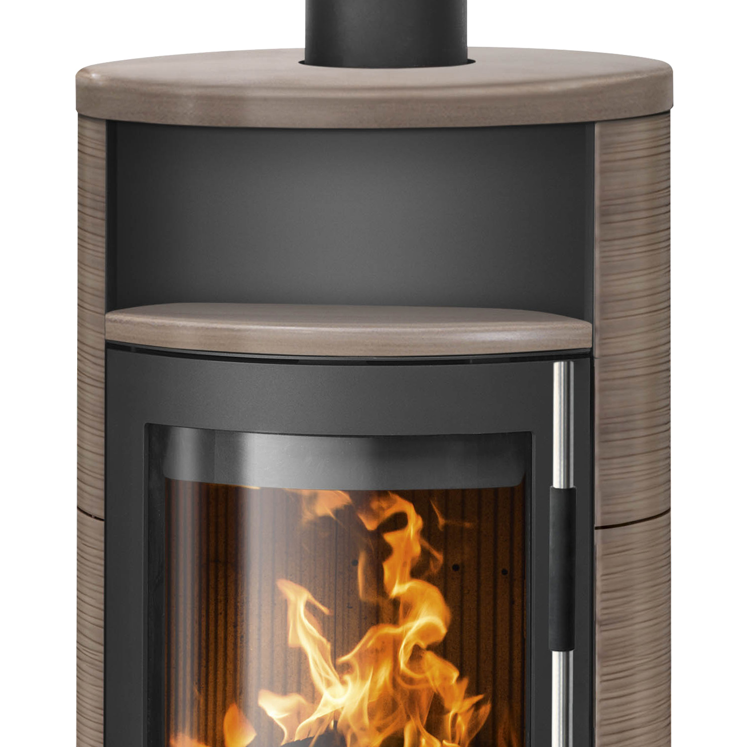 Oranier Polar Neo 6 Kaminofen Stahl Schwarz / Keramik Grappa, DIBt