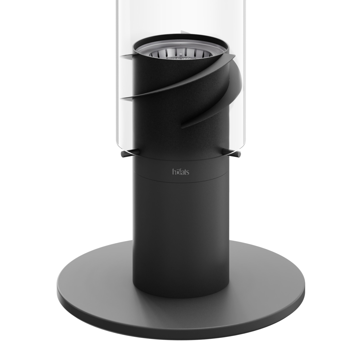 höfats SPIN 1200 Standerhöhung Schwarz