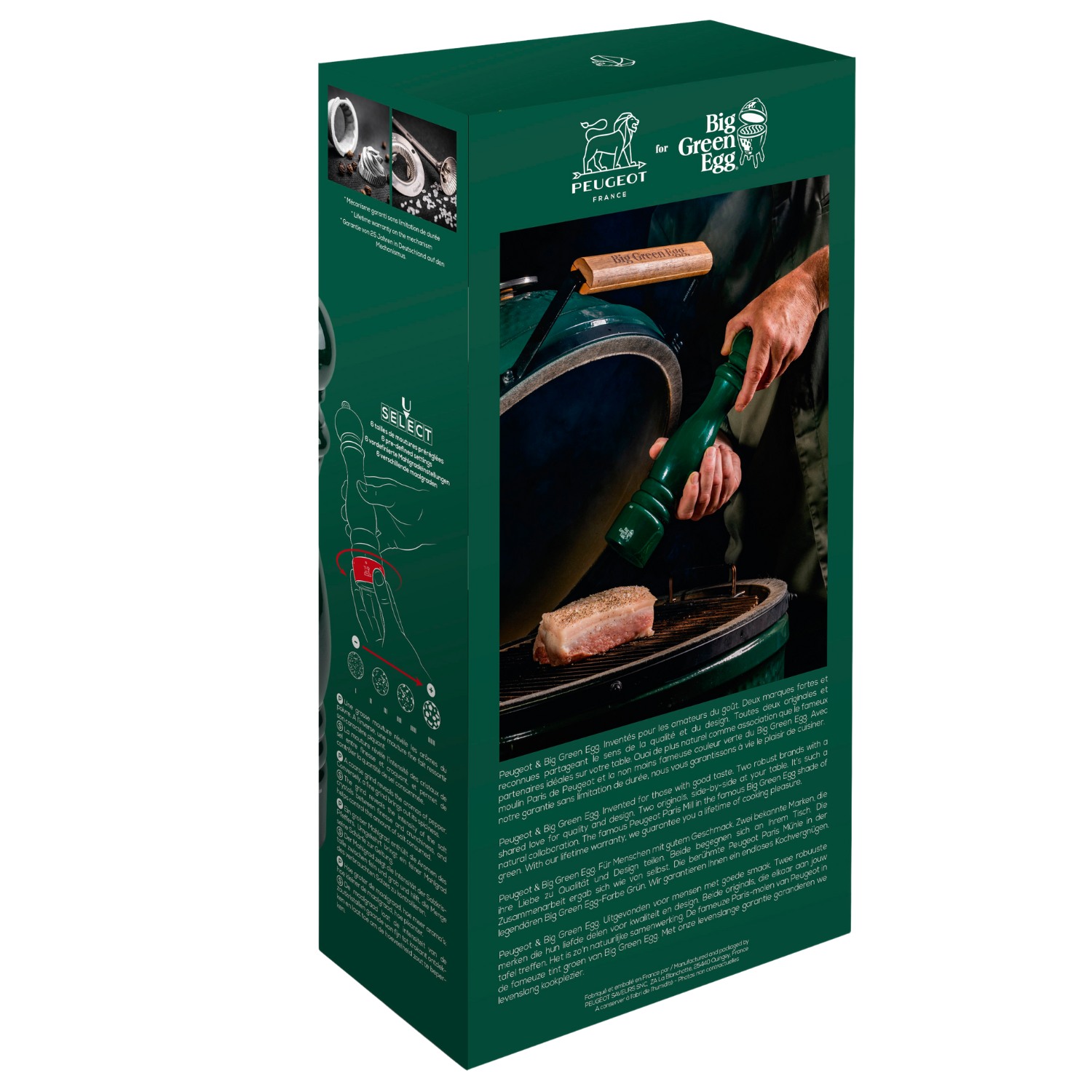 Big Green Egg Peugeot Salz- und Pfeffermühle 30 cm Duo-Pack Big Green Egg Peugeot Salz- und Pfeffermühle 30 cm Duo-Pack
