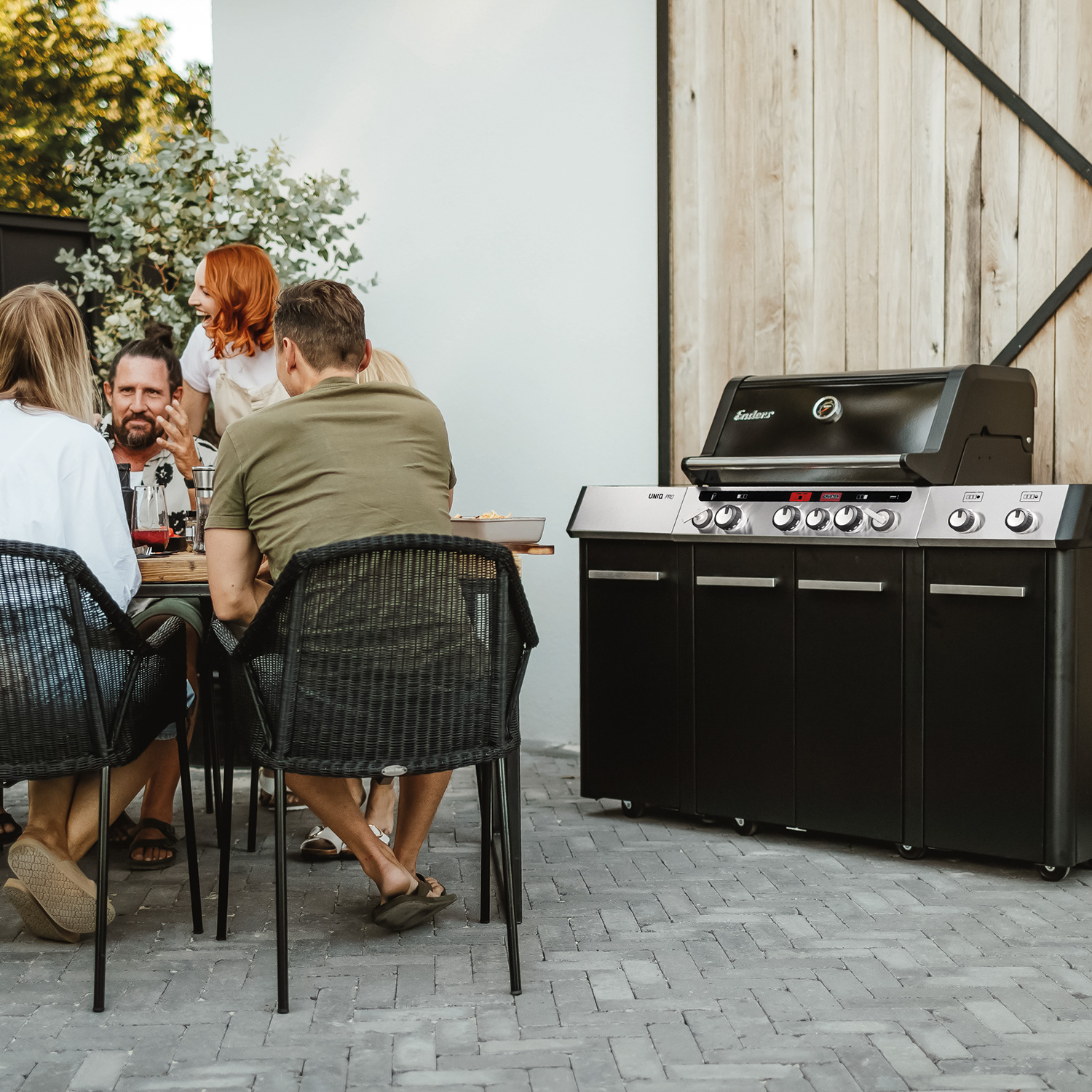 Enders Uniq Pro 3 IK Kitchen Cruster Gasgrillstation