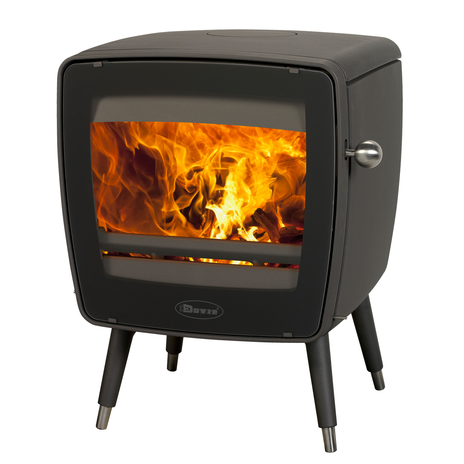 Dovre Vintage 35 Kaminofen Gusseisen Schwarz, Bauart 1