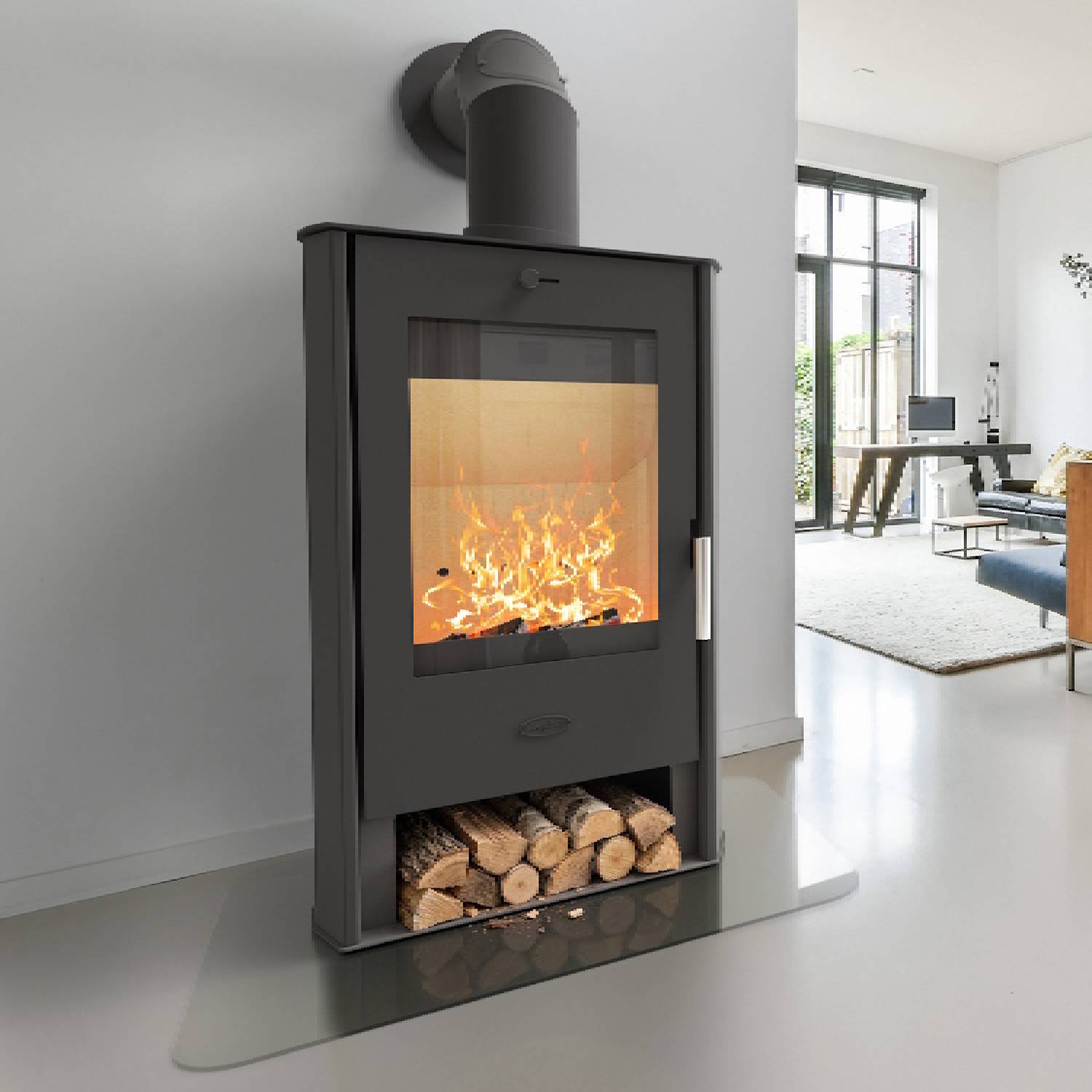 Fireplace Korda Kaminofen Stahl