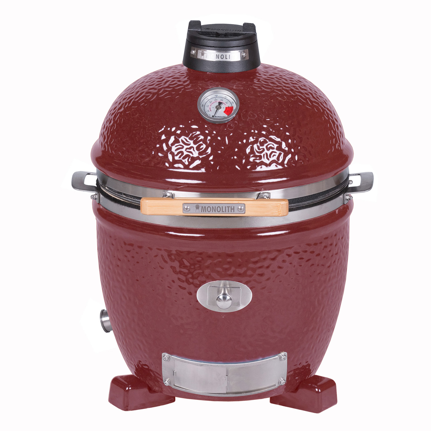 MONOLITH JUNIOR Keramikgrill PRO-Serie 2.0 Rot