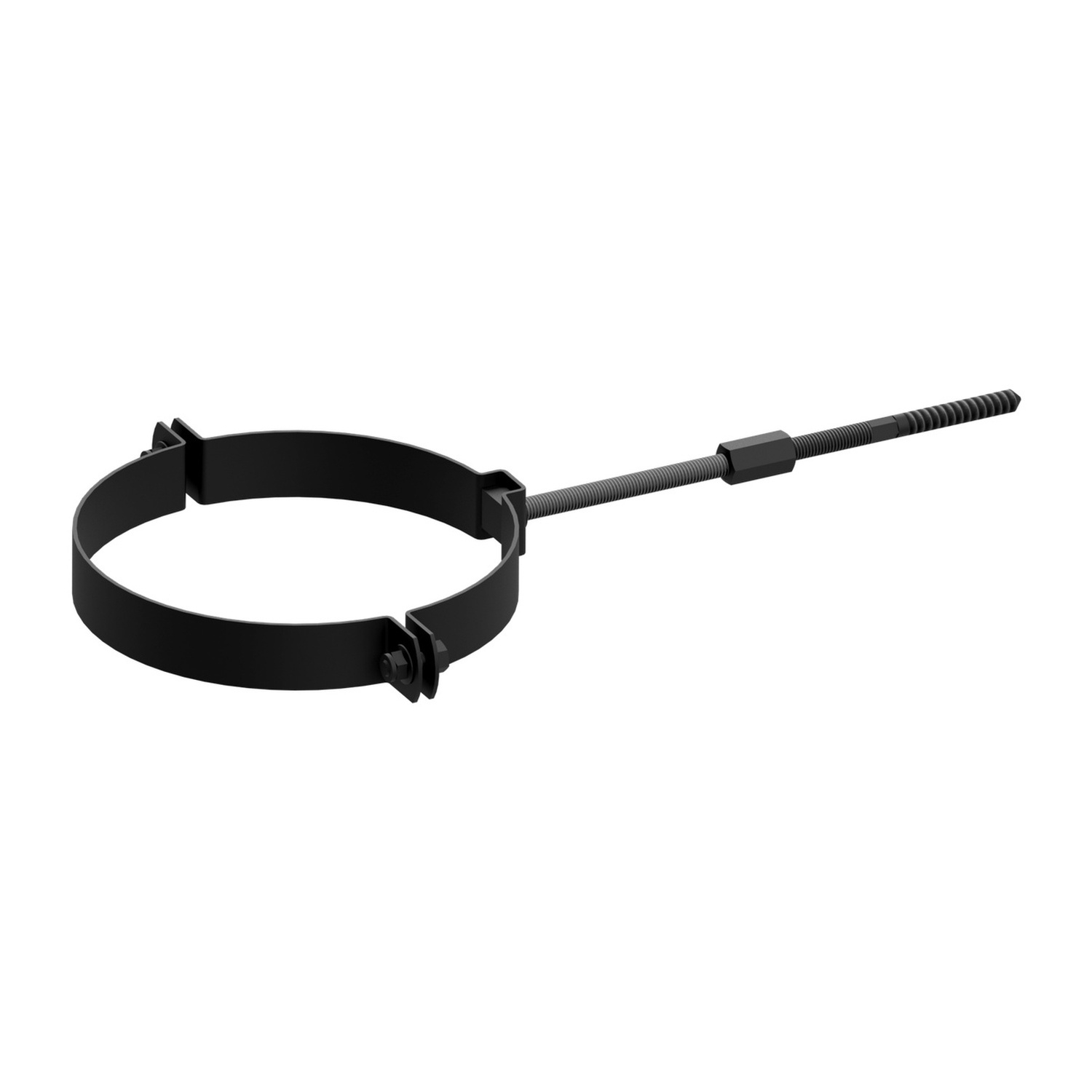 Raik Rohrschellen Set schwarz