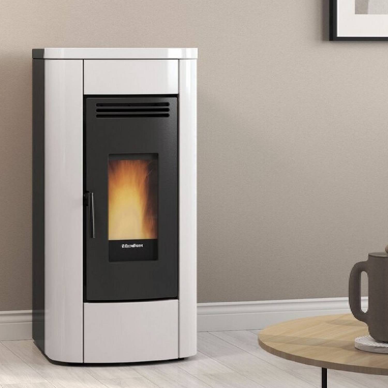 Extraflame KLAUDIA PLUS 5.0 EVO - Weiss Pelletofen