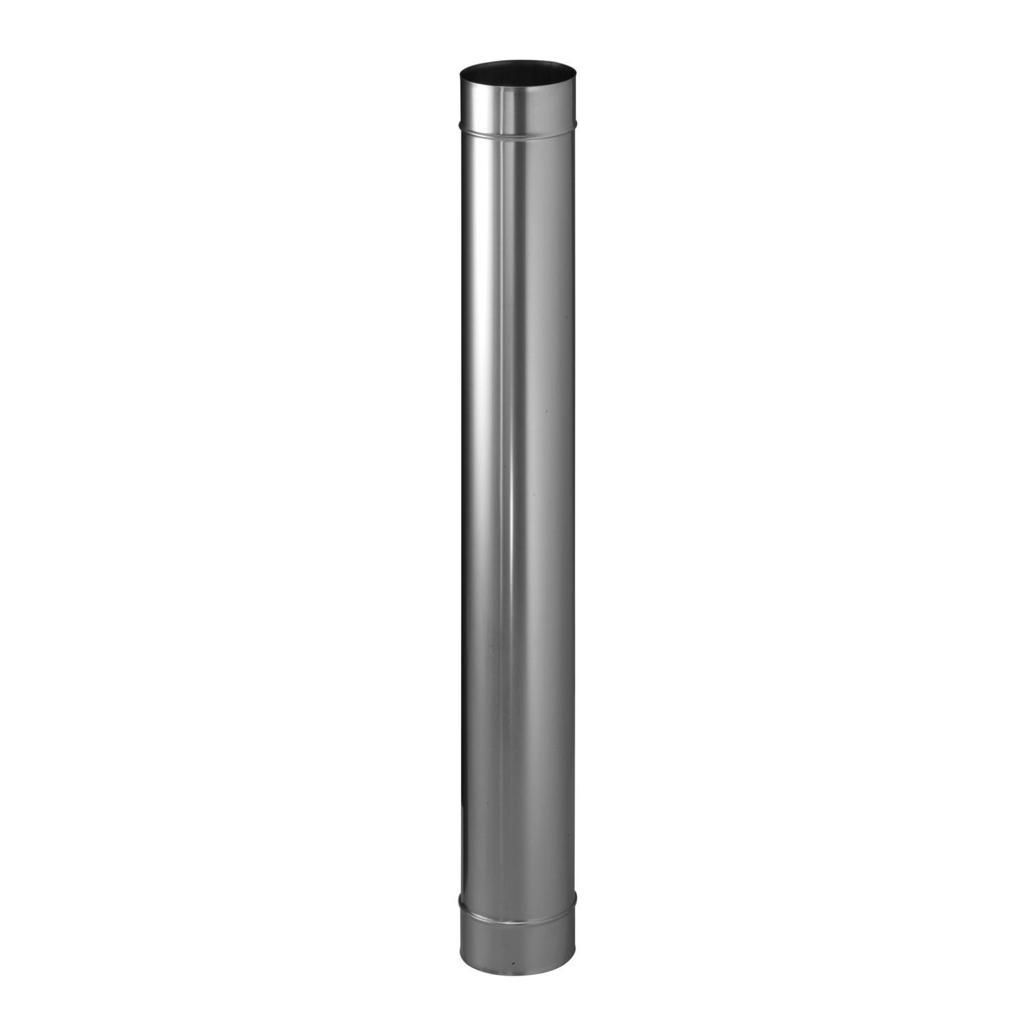 Schiedel PRIMA PLUS Rohrelement 1000mm Ø150 mm mit Doppelmuffe einwandig matt