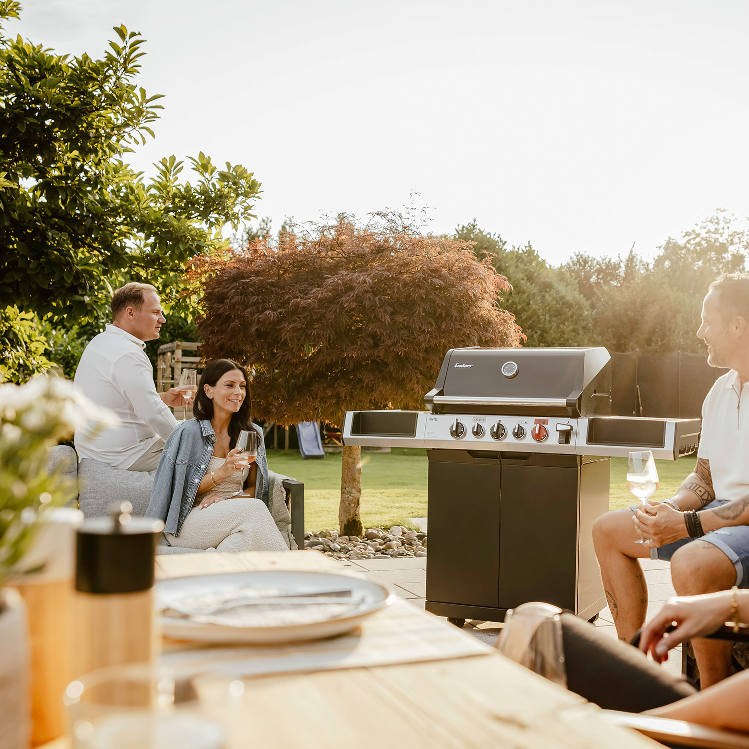 Enders Uniq 3 IK Cruster Gasgrillstation Enders Uniq 3 IK Cruster Gasgrillstation