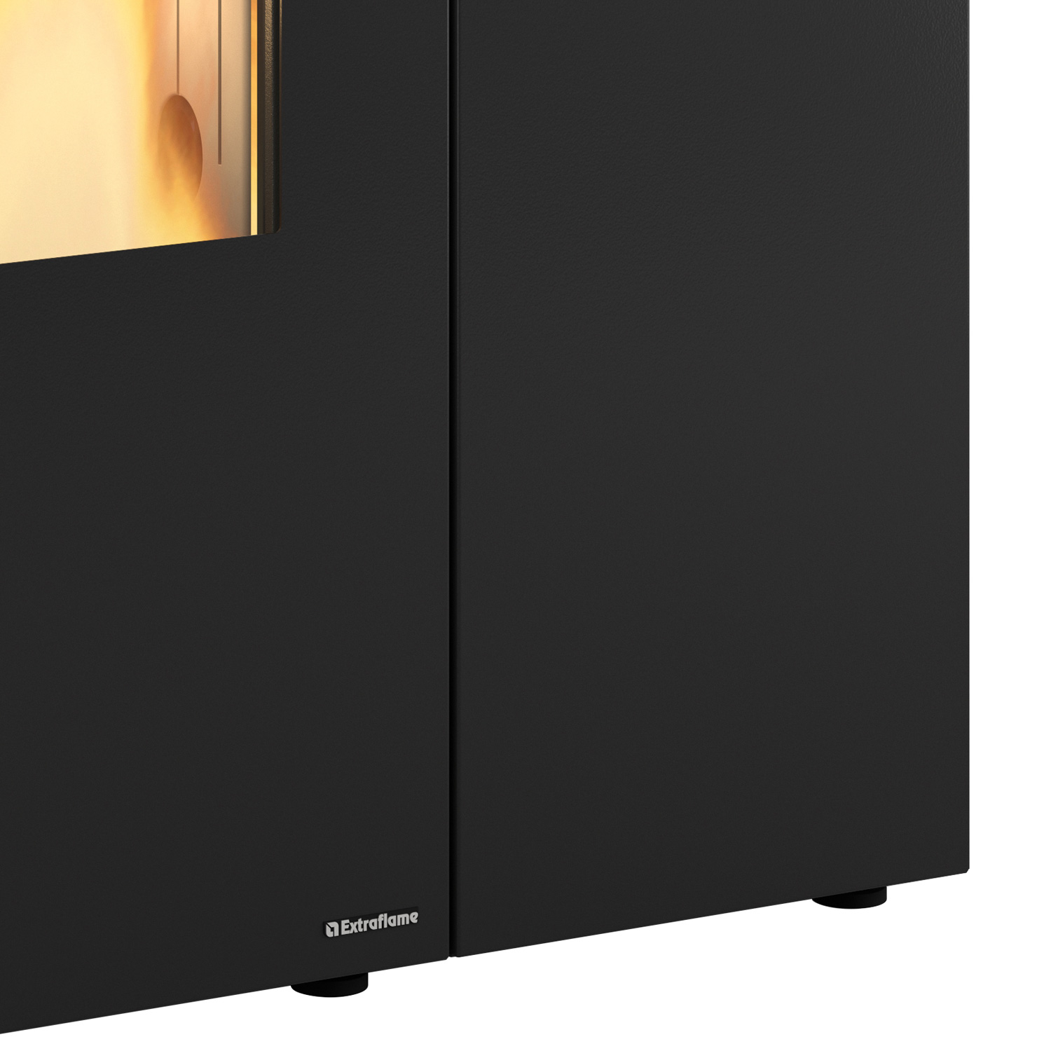 Extraflame Prestige Line Sharon Plus Steel Pelletofen Schwarz