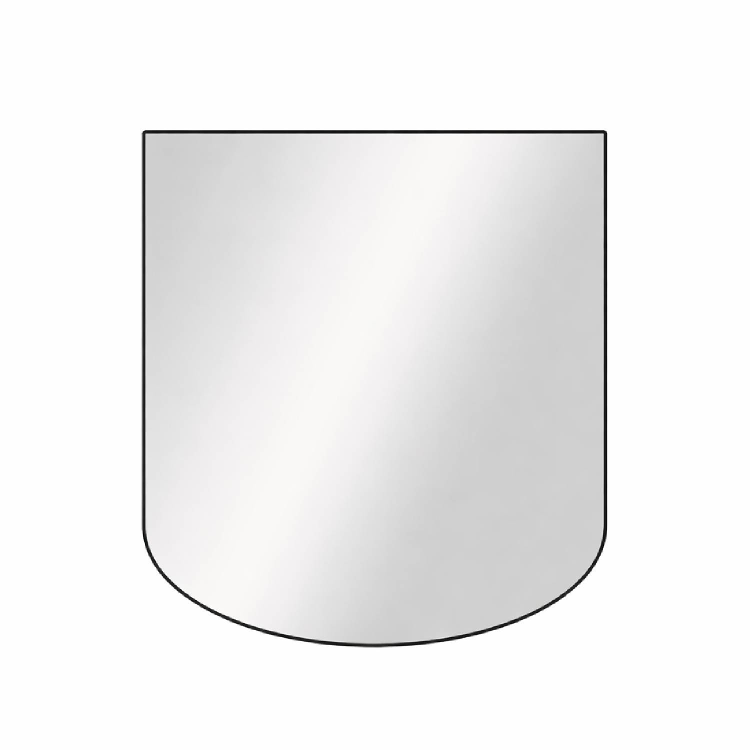 Olsberg ESG-Glas Grundplatte Korbbogen