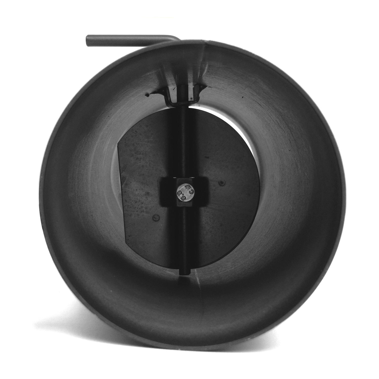 raik Rauchrohr / Ofenrohr 120mm - 1000mm mit Zugregulierung gussgrau