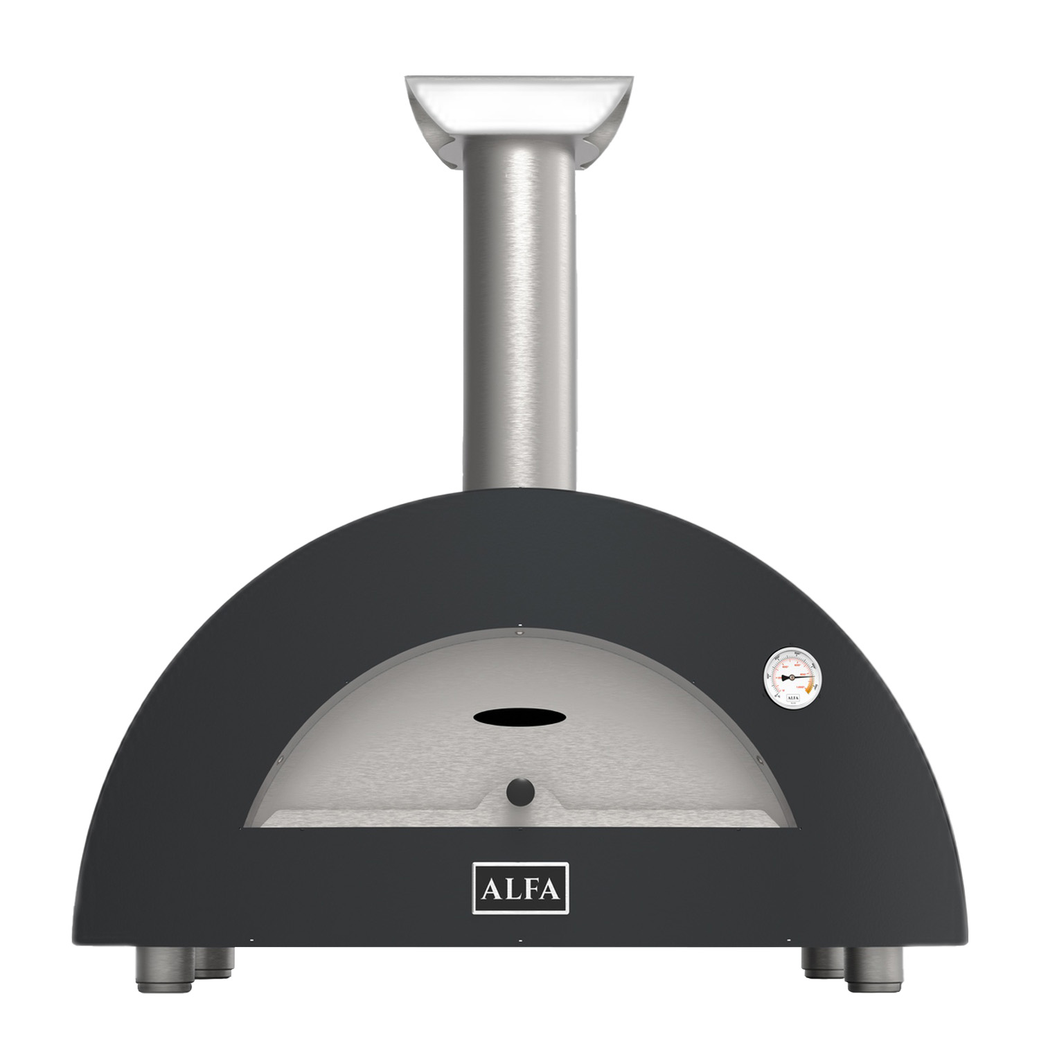 Alfa Moderno 2 Pizze Pizzaofen Holz Schiefer Grau Alfa Moderno 2 Pizze Pizzaofen Holz Schiefer Grau