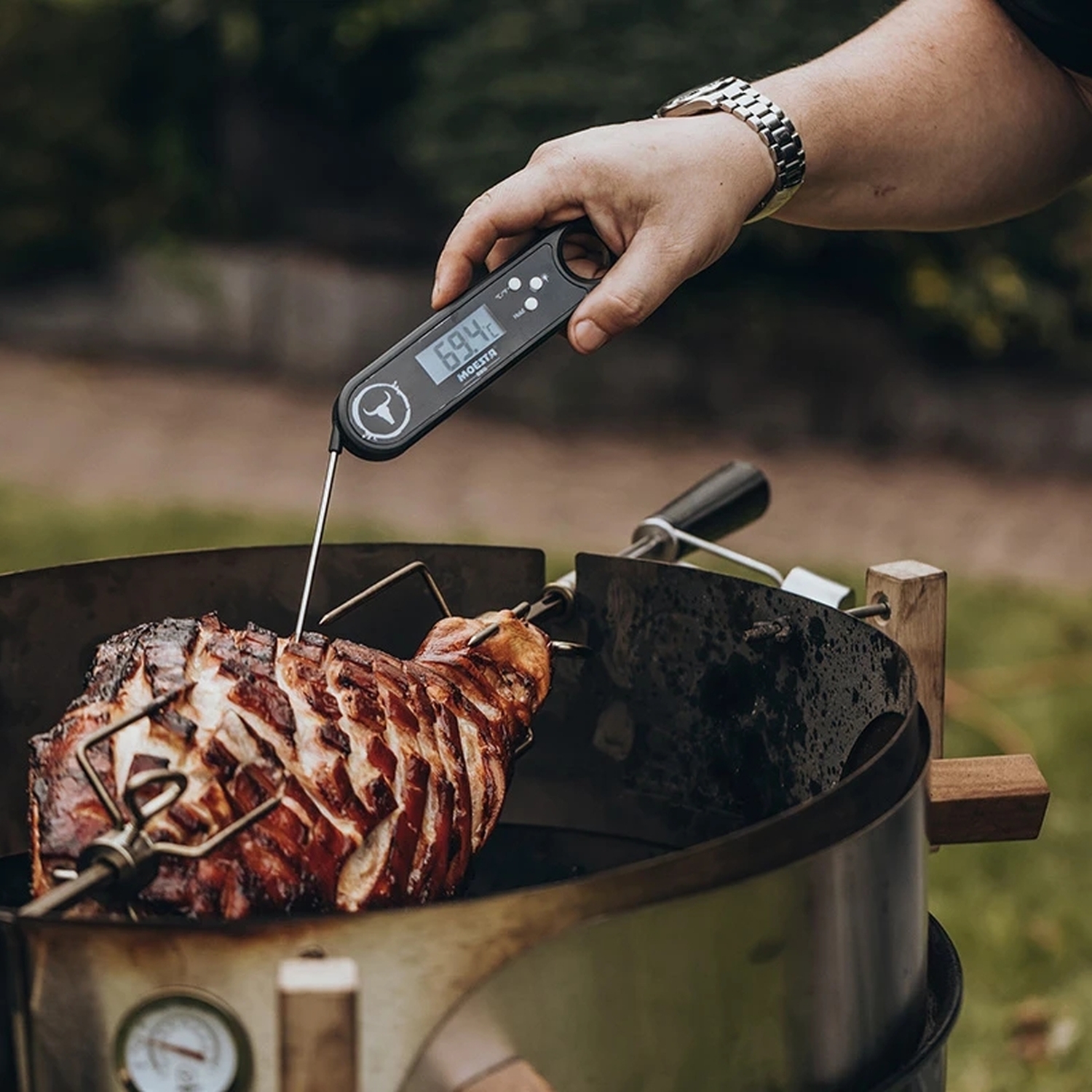 Moesta Thermometer No.2 BBQ-Grillthermometer beleuchtet