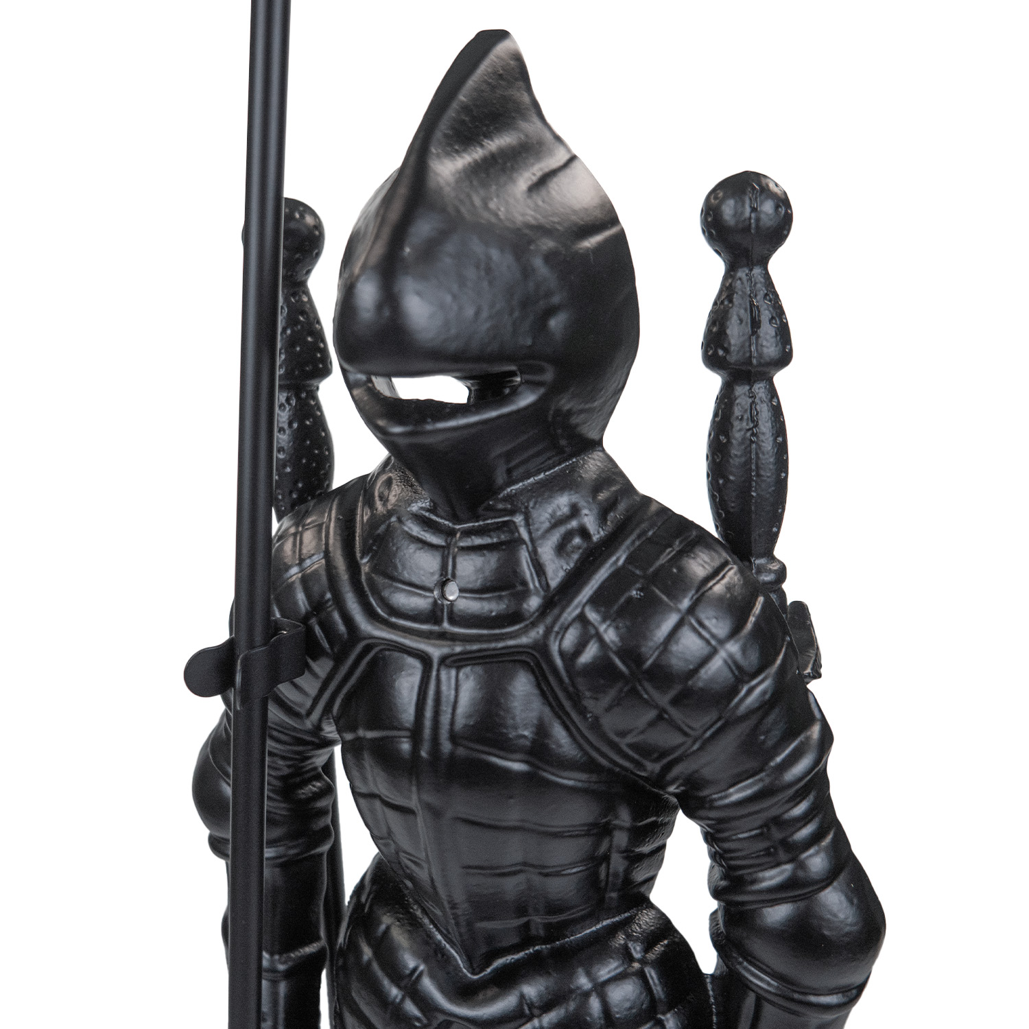 Raik Kaminbesteck Ritter Hubert, schwarz, 4tlg.