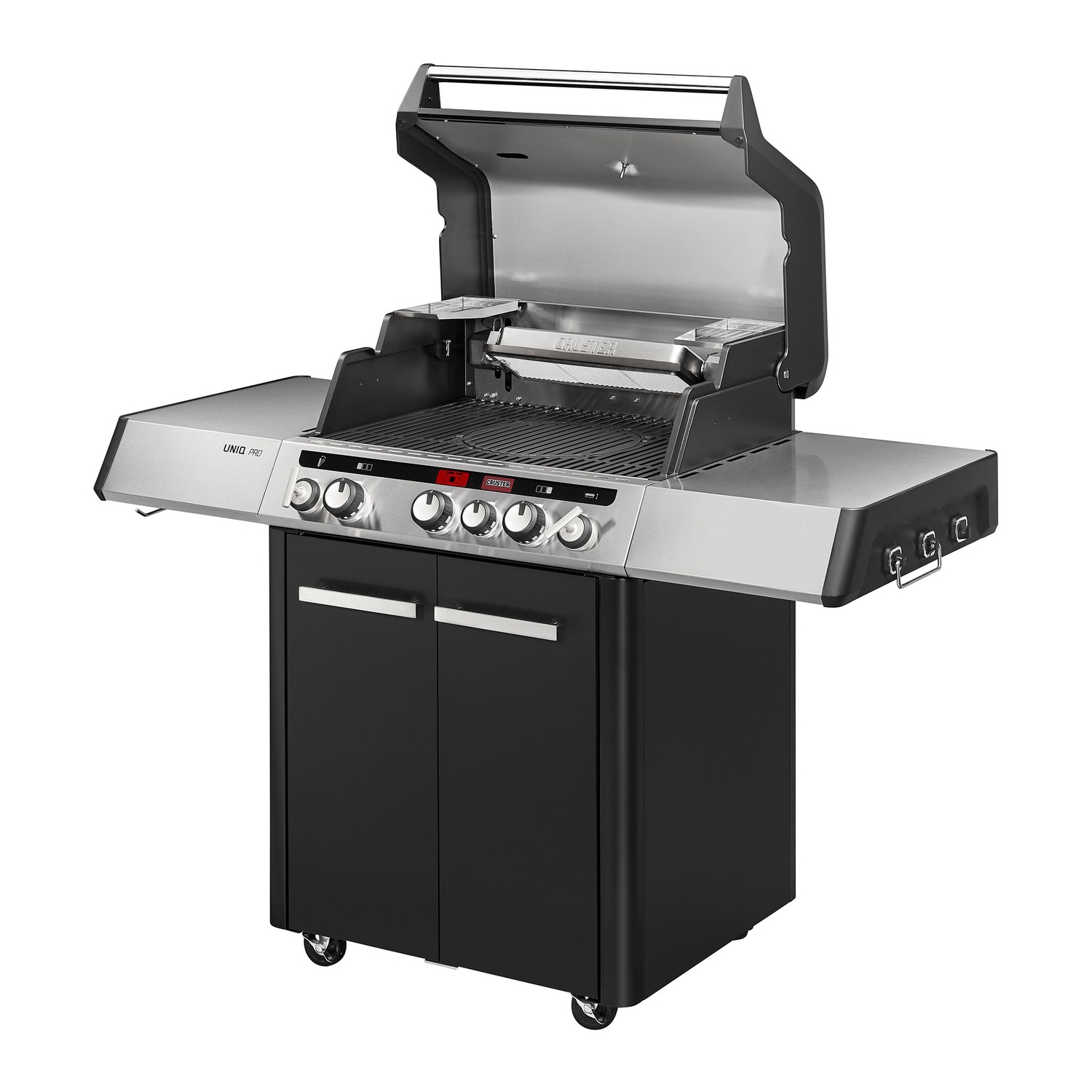 Enders Uniq Pro 3 I Cruster Gasgrillstation inklusive Abdeckung und Slider-Grillrost