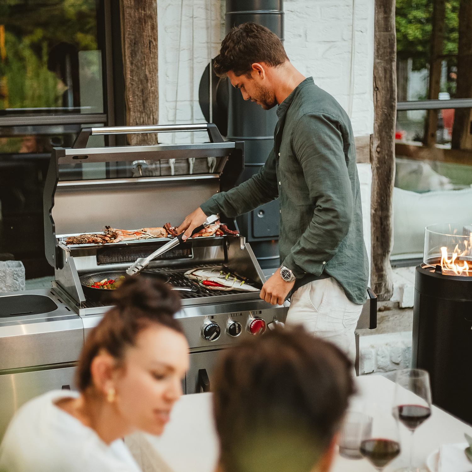 Enders Kansas II Pro 4 SIK Profi Turbo Gasgrillstation