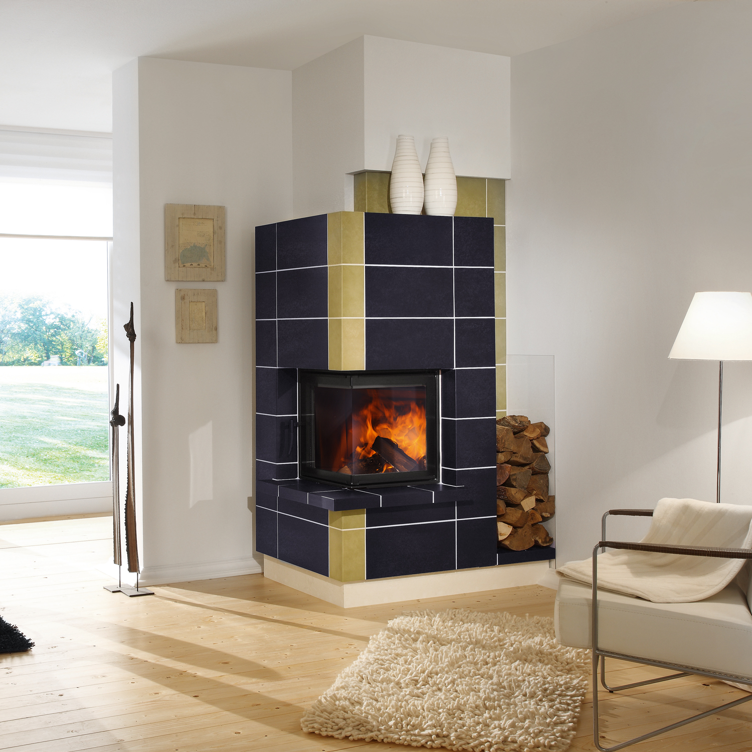 Spartherm Mini 2R-4S Kamineinsatz Ecke
