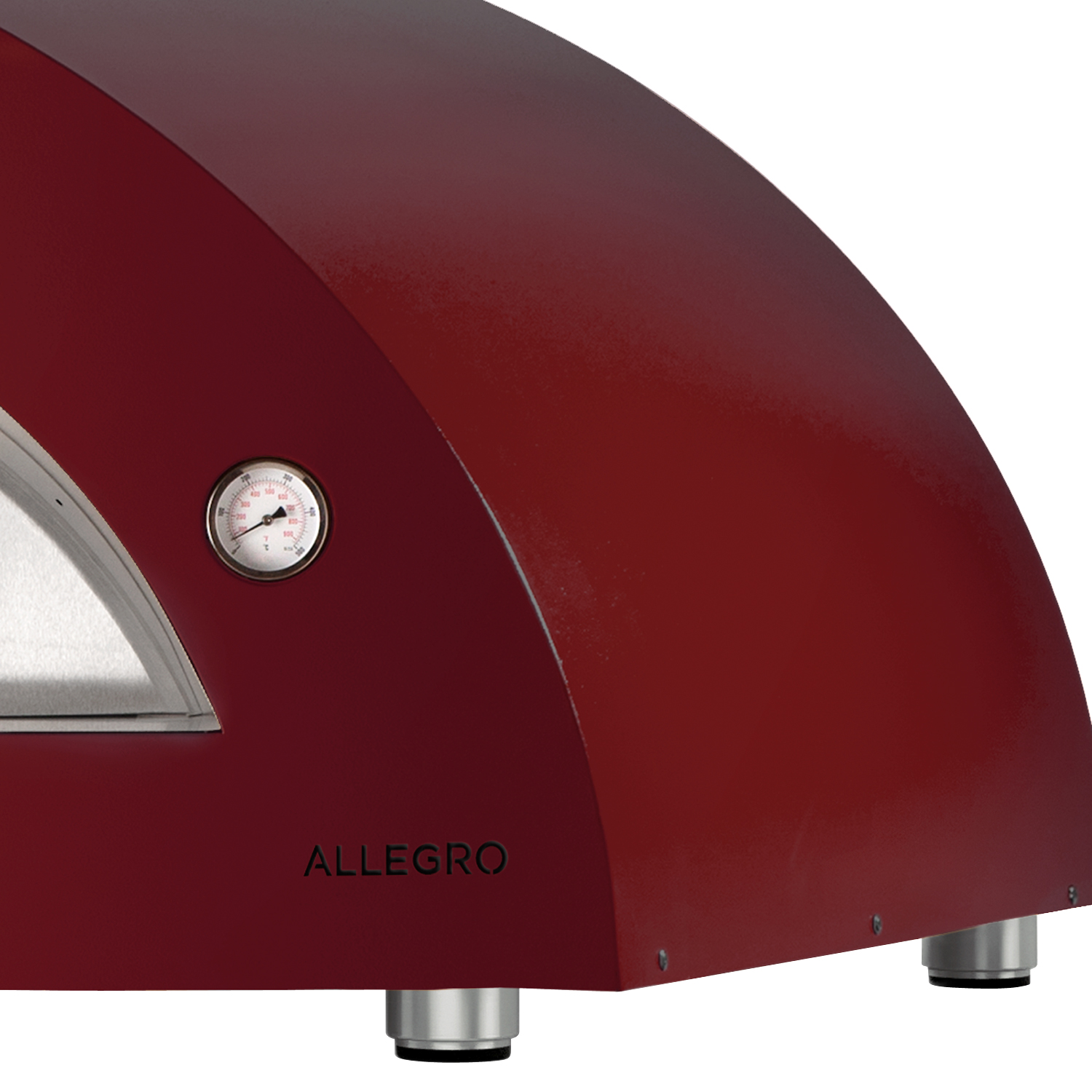 Alfa Forni Pizzaofen Allegro Antikrot ohne Unterbau + Ventura Pizza-Set (4-tlg.) gratis