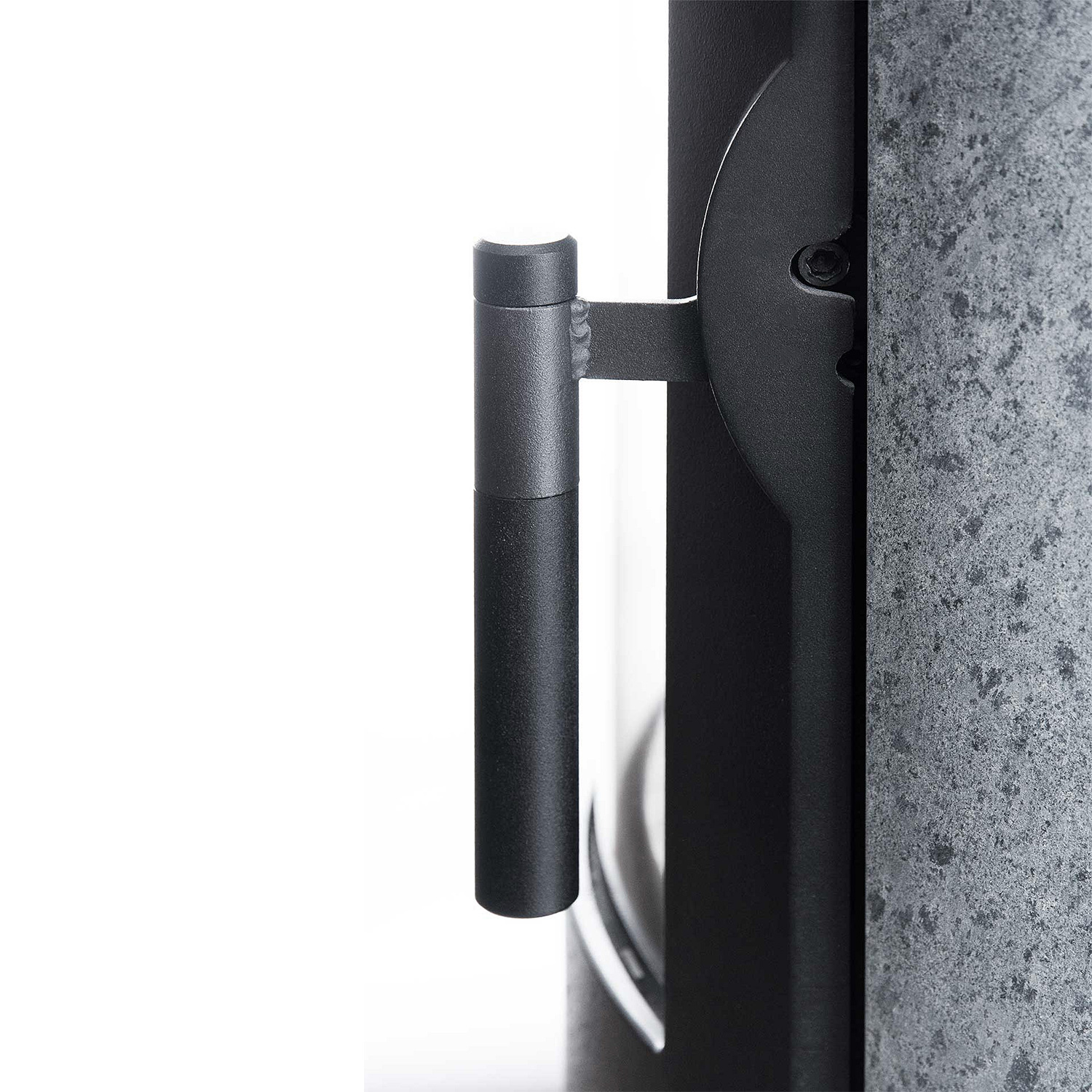 Novaline Zara Kaminofen Stahl Schwarz / Speckstein-Optik Novaline Zara Kaminofen Stahl Schwarz / Speckstein-Optik