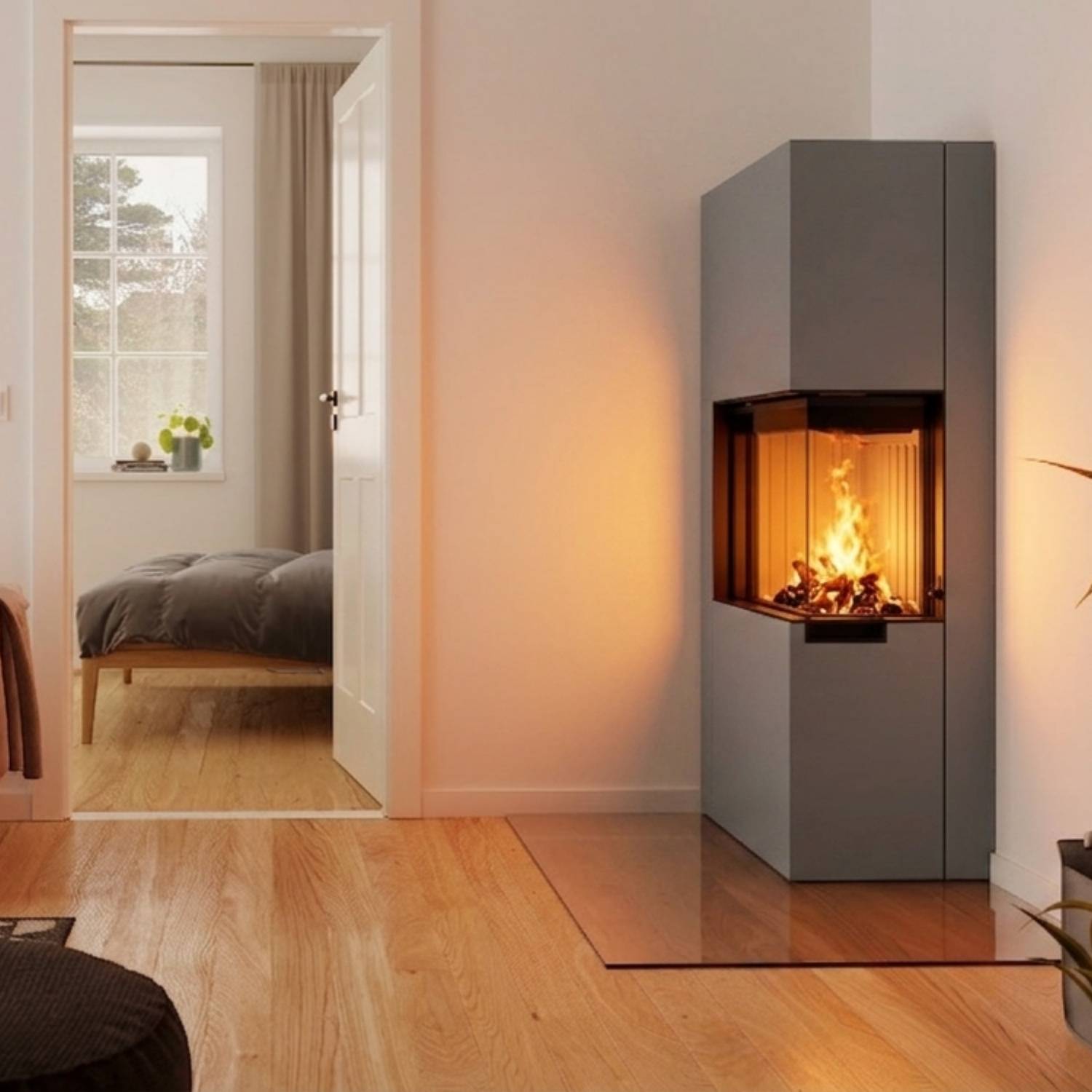 Spartherm Zirkon 2R Kaminbausatz RLU Titan