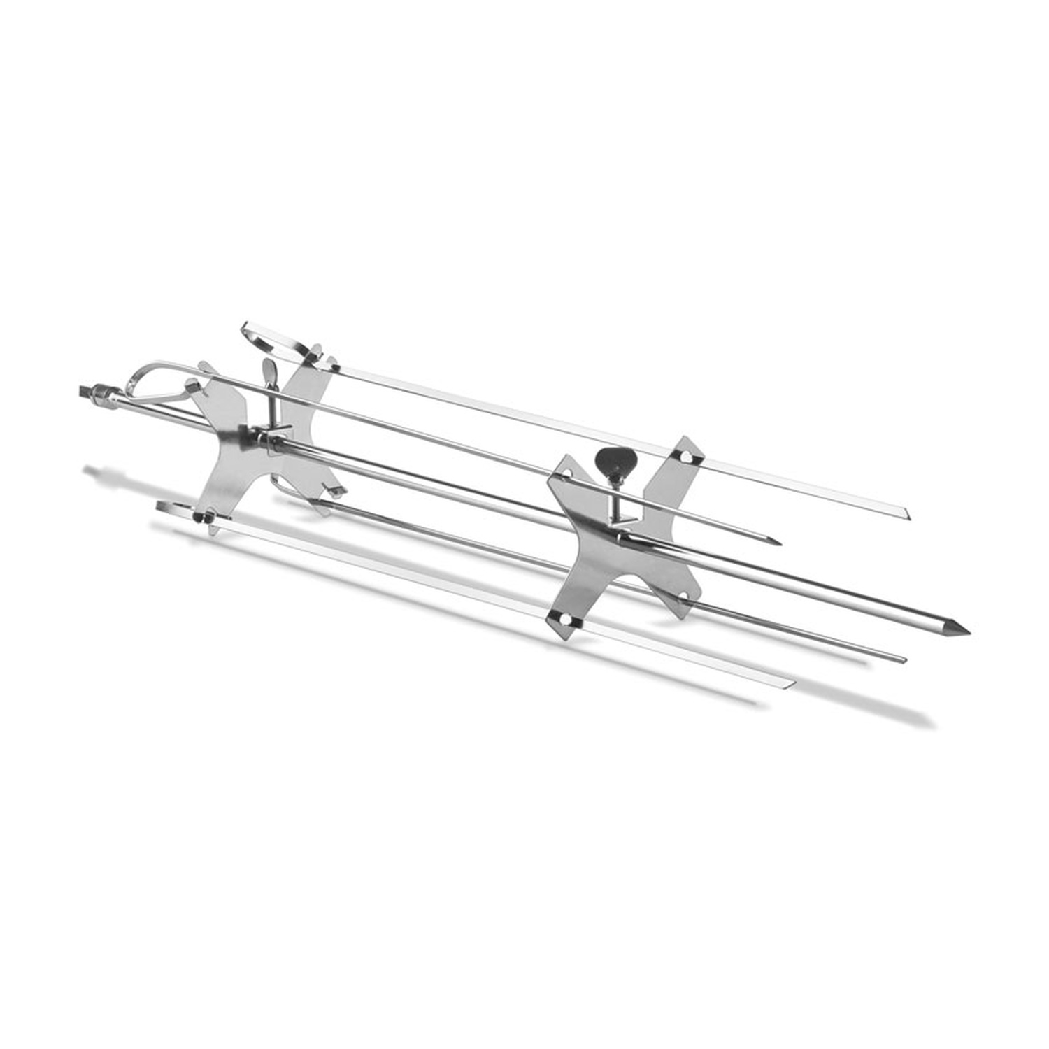 Thüros Grillspieß mit Fleischhaltern für T3 Grillfläche 42x42 cm