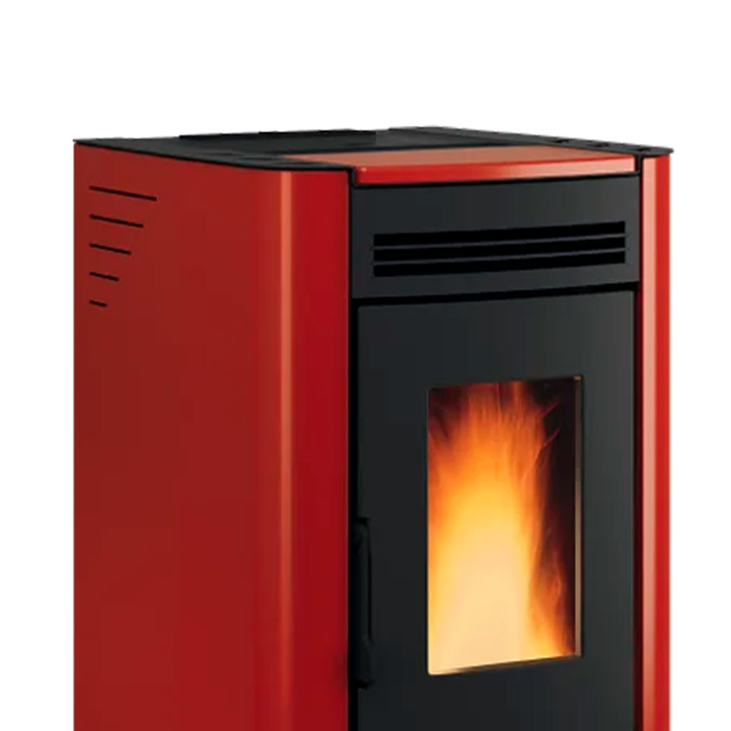 Extraflame Ketty 5.0 Pelletofen Stahl Bordeaux