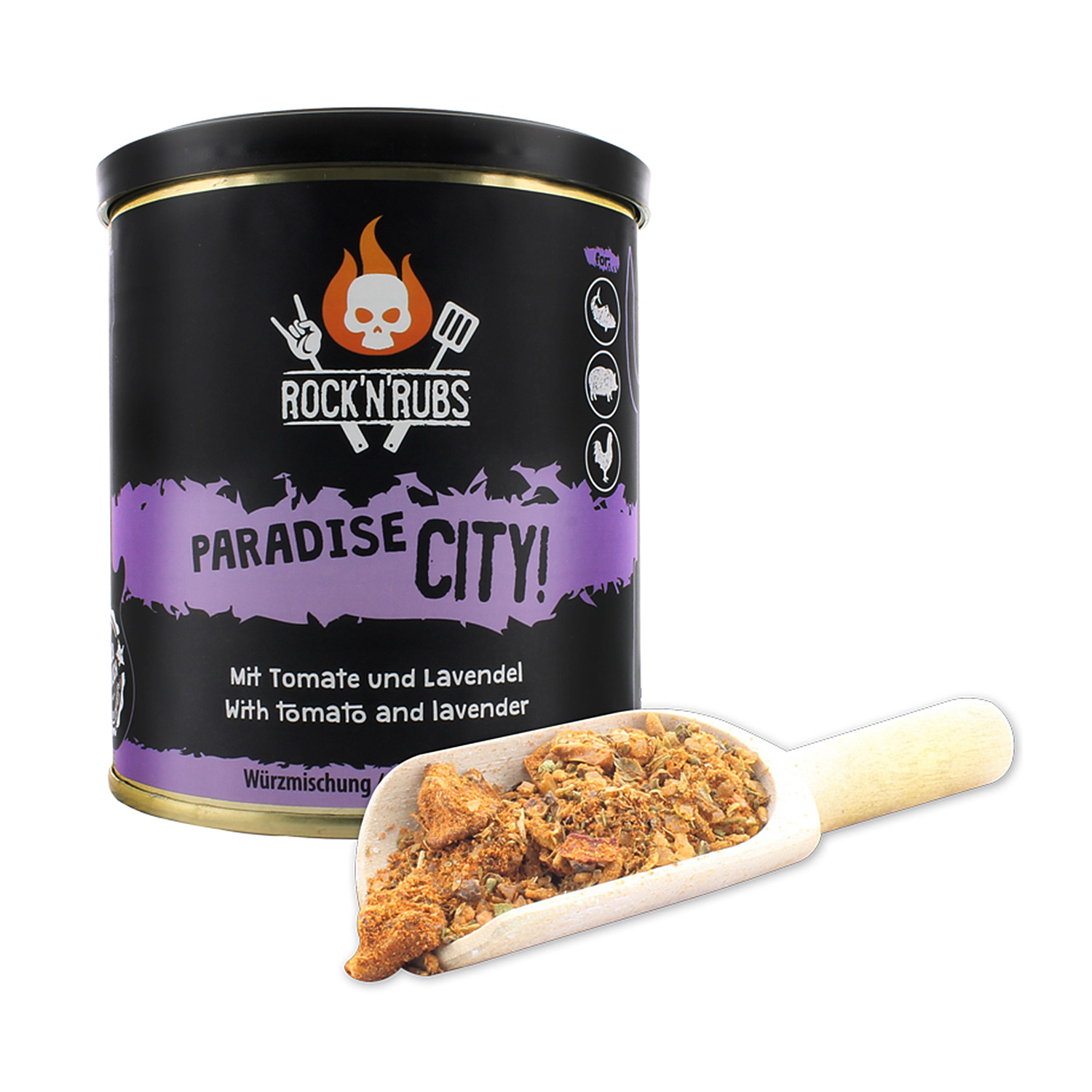 Rock'n'Rubs Frontline Paradise City 140 g Rock'n'Rubs Frontline Paradise City 140 g