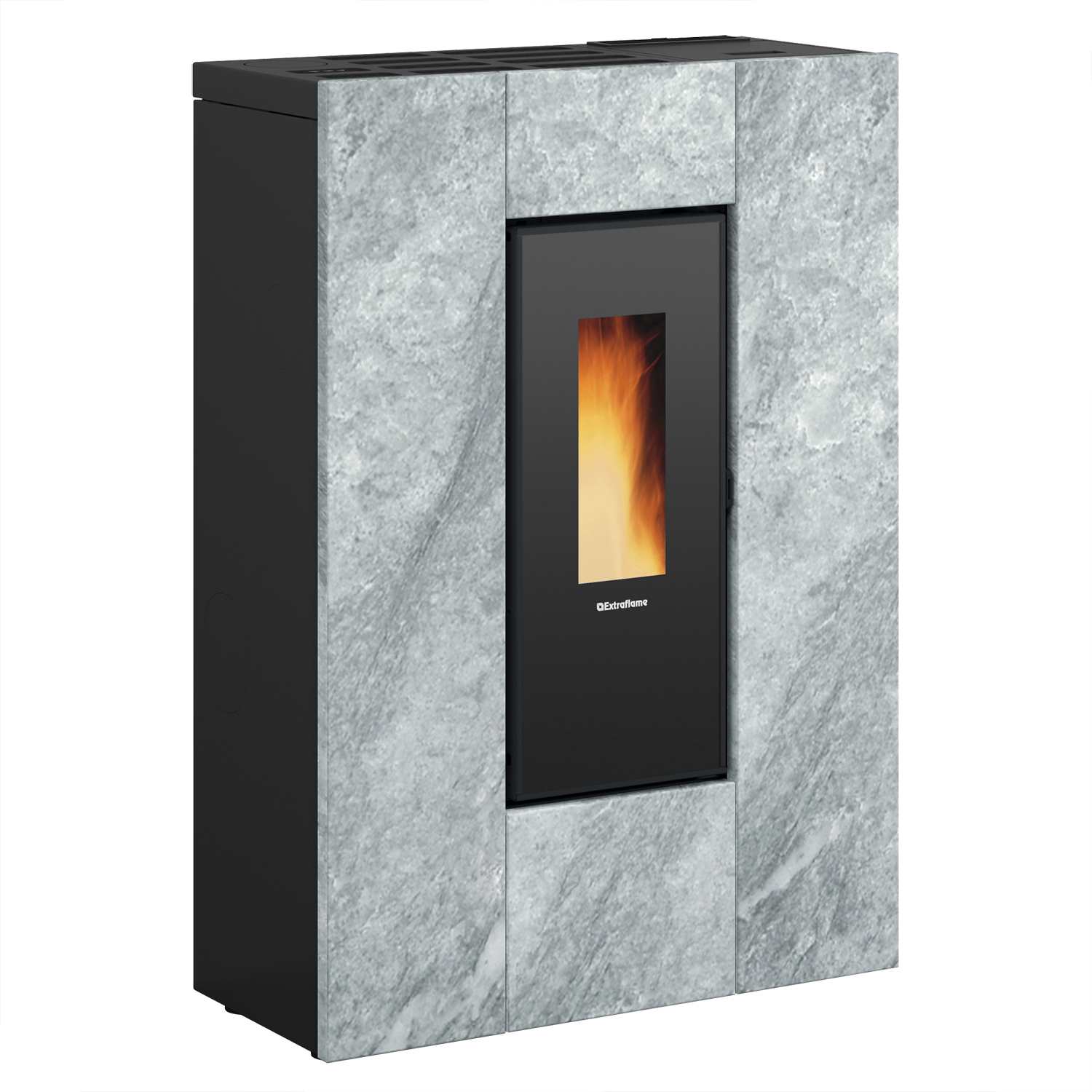 Extraflame Marilena Plus AD Pelletofen Naturstein