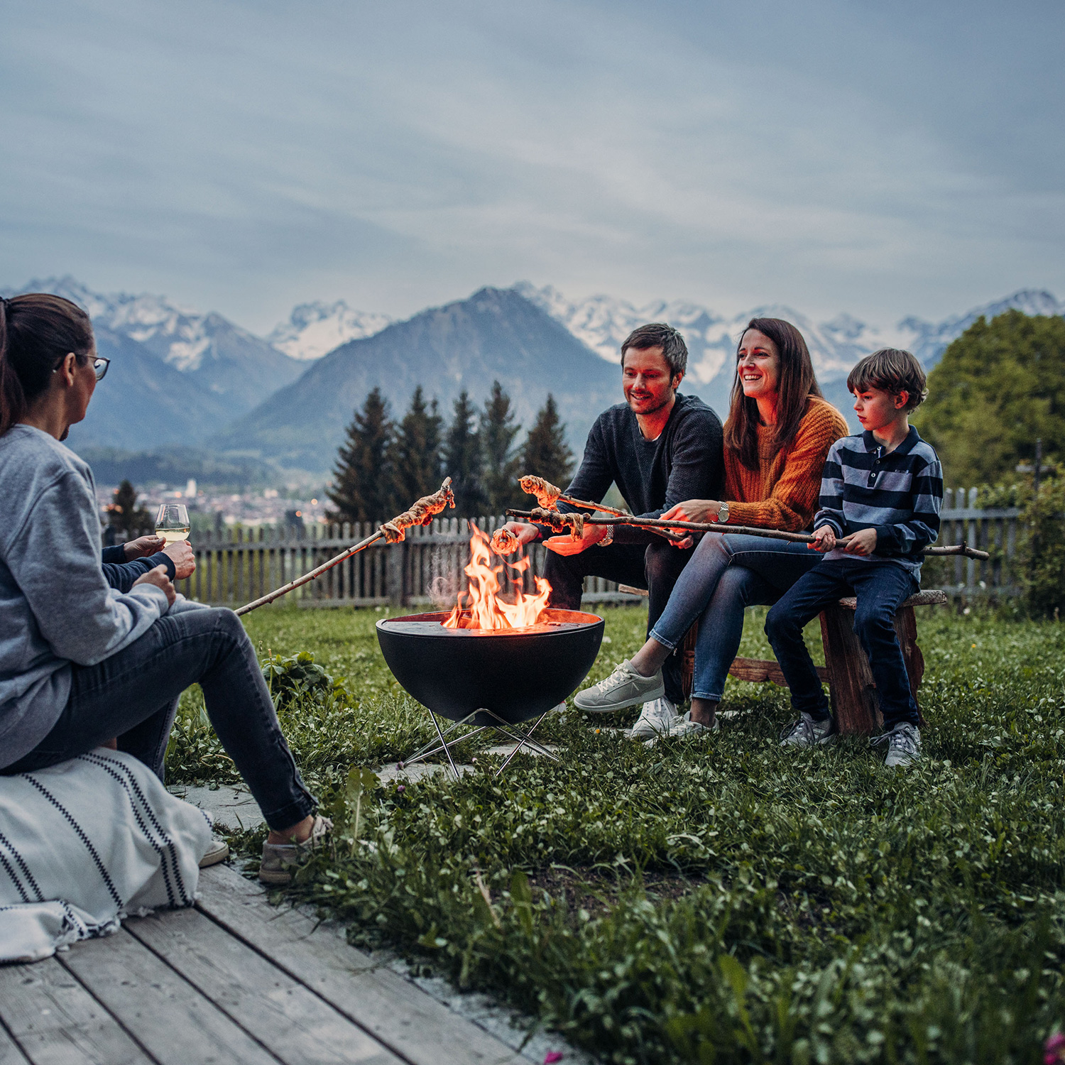 höfats BOWL 57 Plancha-Grillset Tief