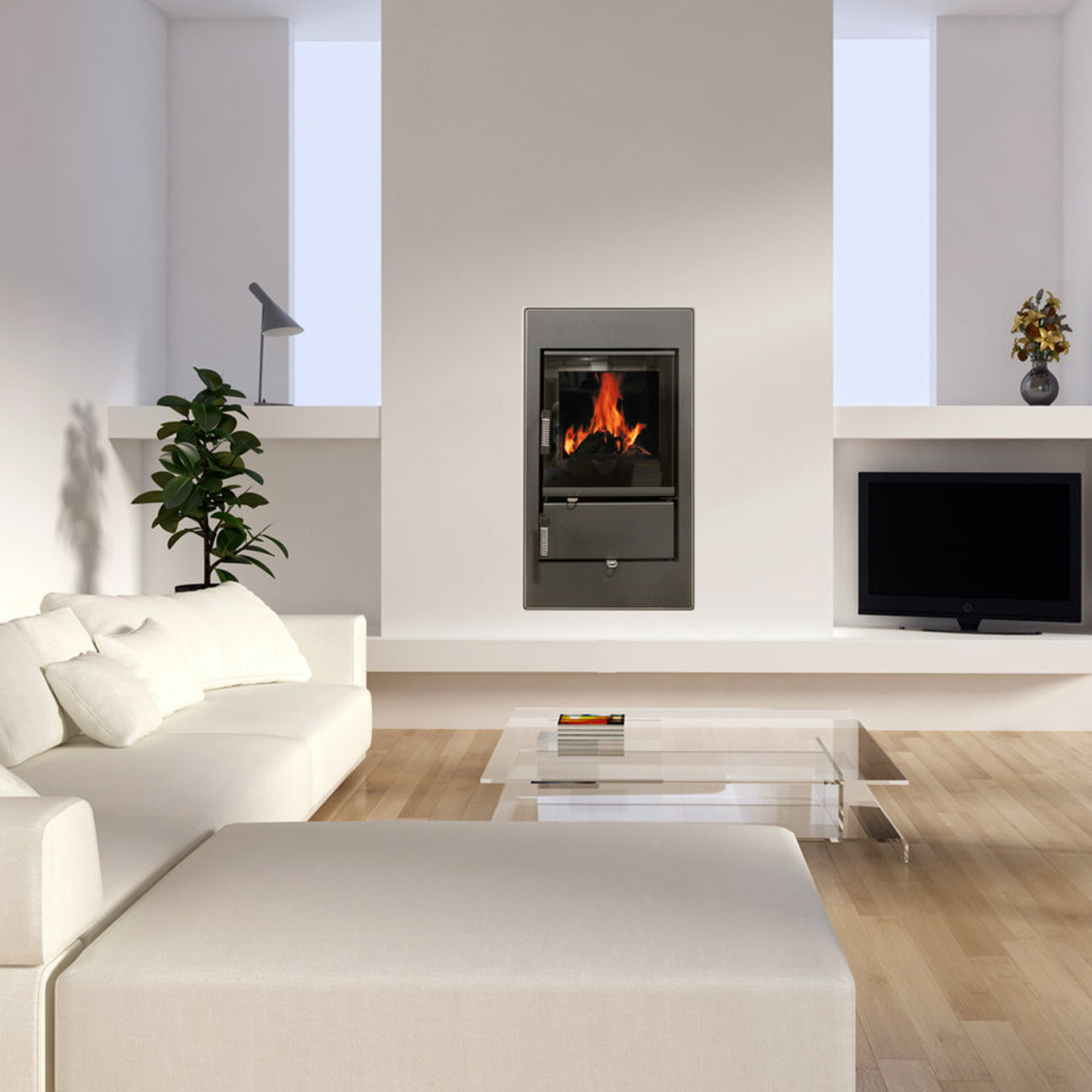 Spartherm Renova Cs-42 Kamineinsatz rechts