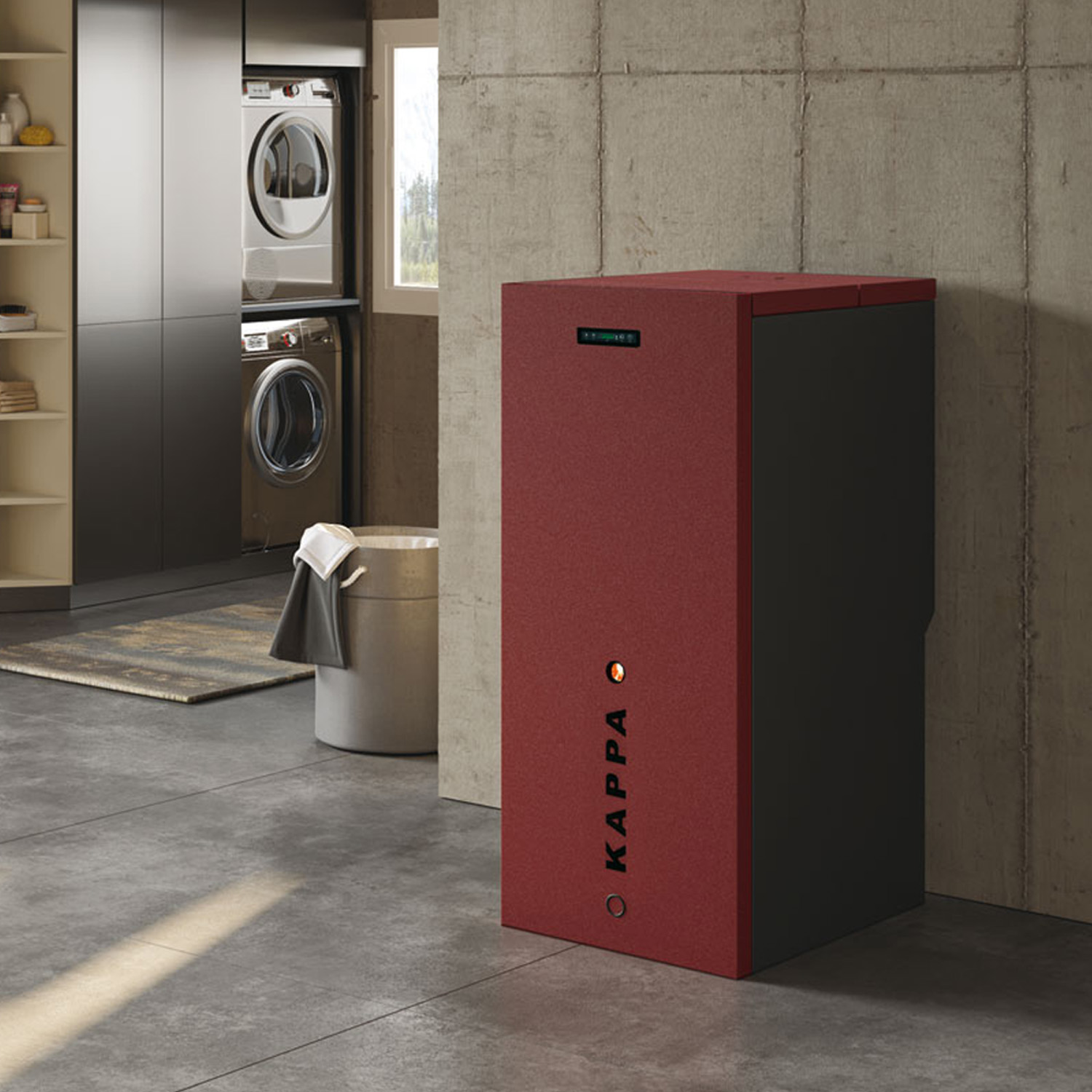 EK63 Kappa 240 Pellet Heizkessel