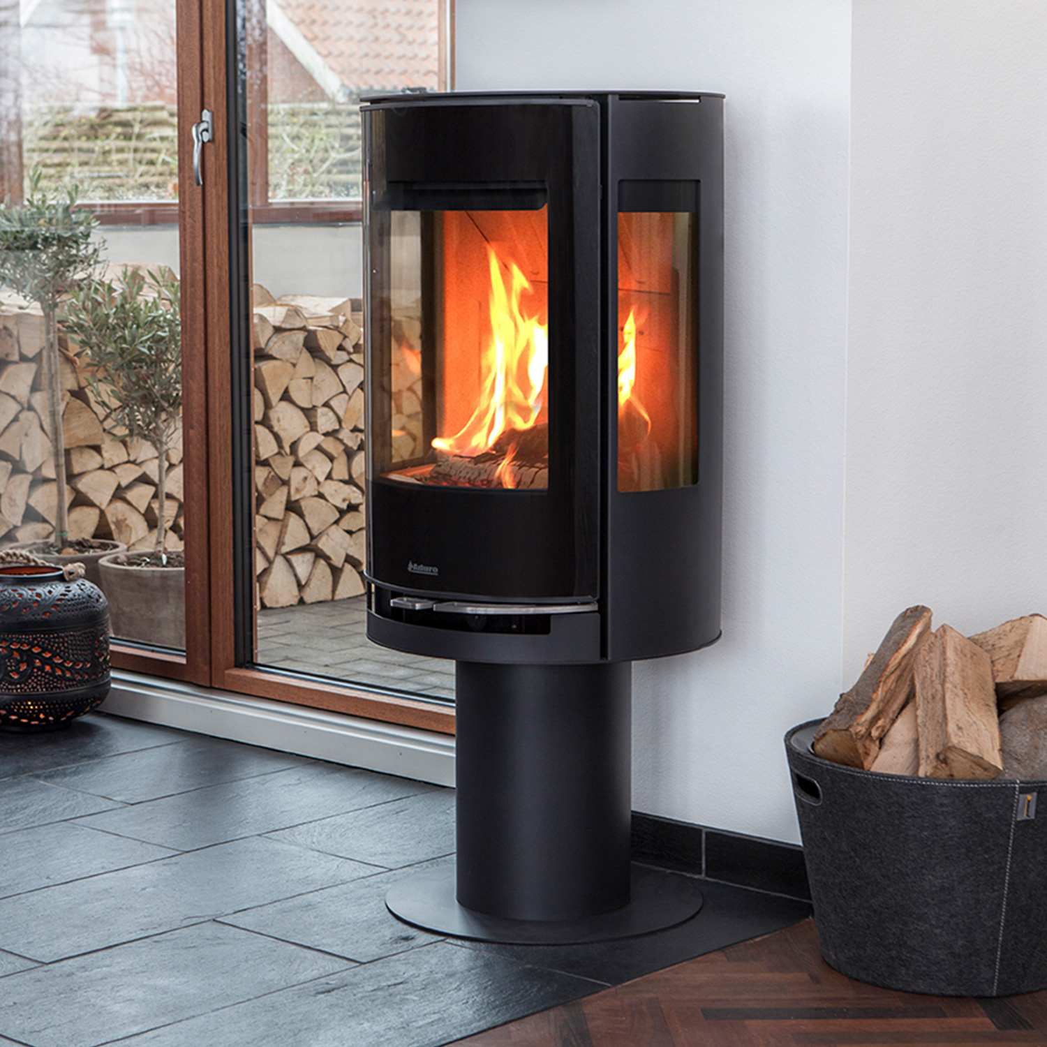Aduro 9.3 Lux air Kaminofen Schwarz