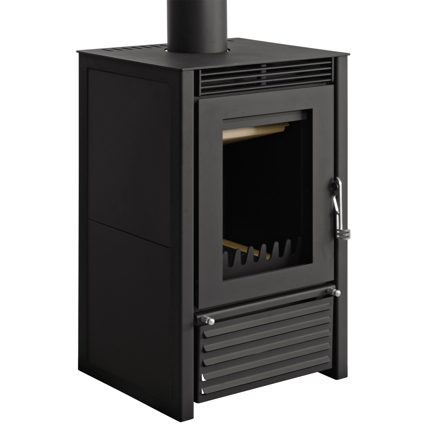 Kaminofen wasserführend Schmitzker Marbella Compact schwarz Kaminofen wasserführend Schmitzker Marbella Compact schwarz