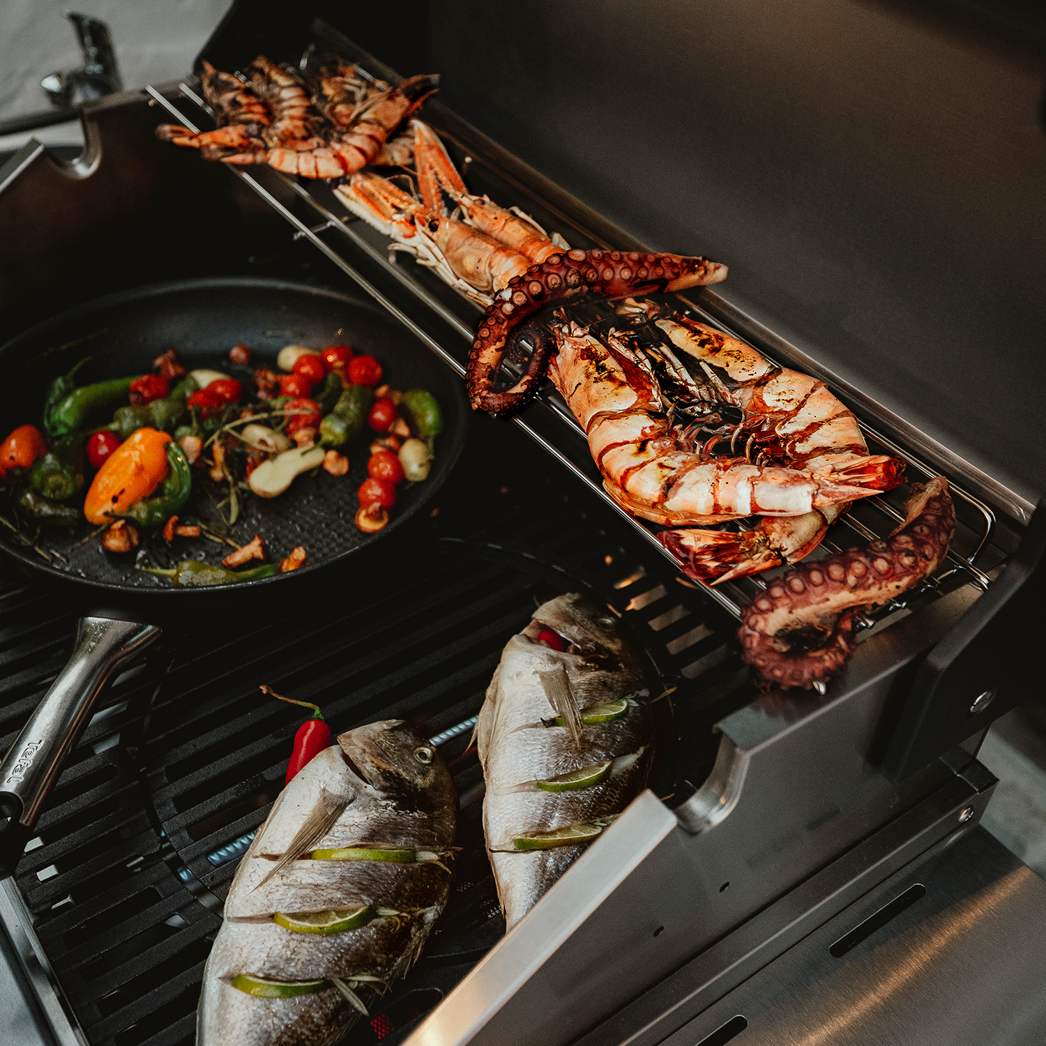 Enders Kansas II Pro 4 SIK Profi Turbo Gasgrillstation