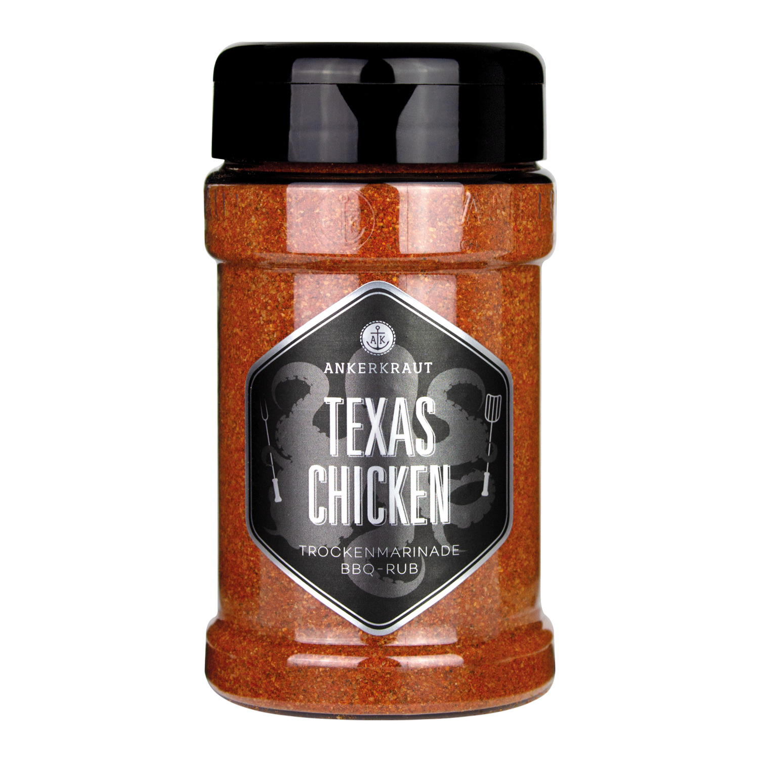 Ankerkraut BBQ-Rub Texas Chicken 230 g Streuer