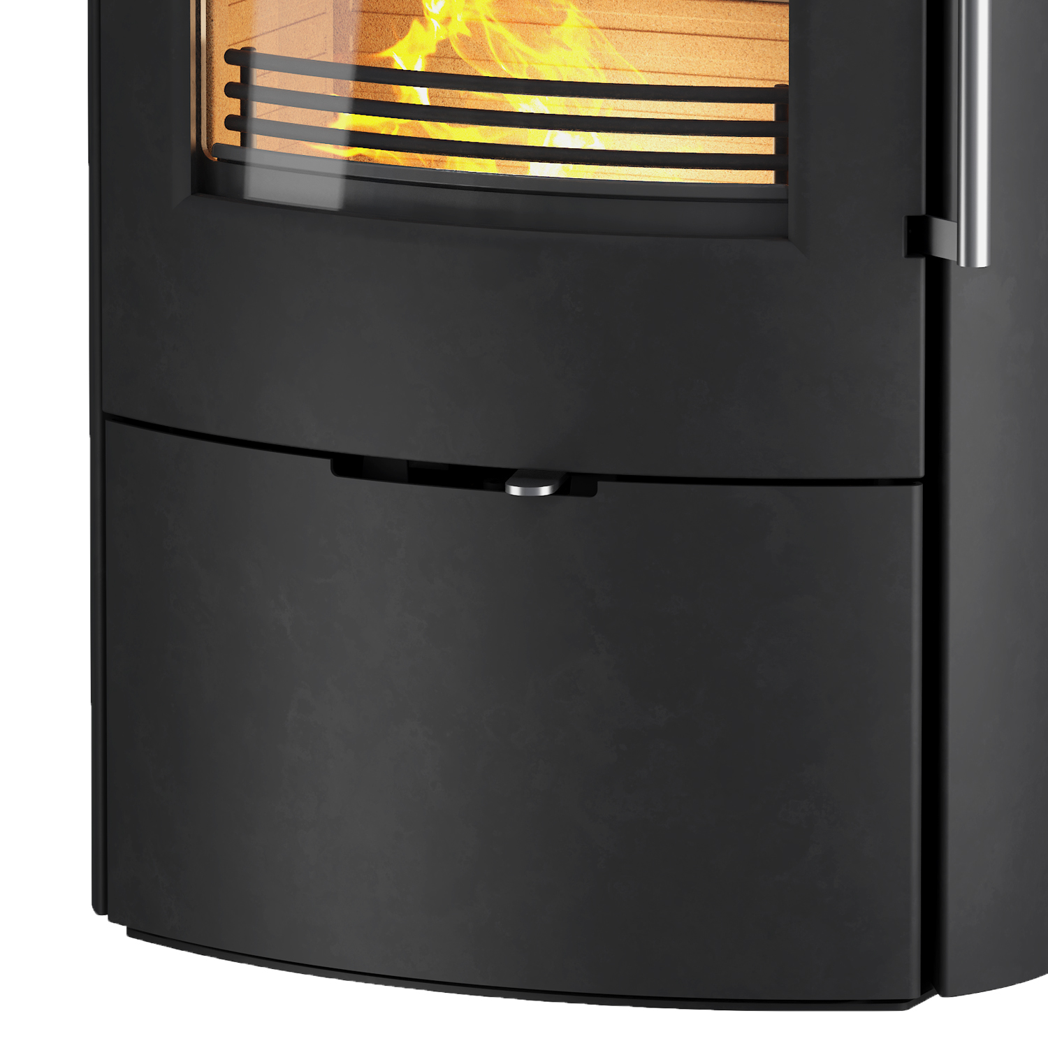 TermaTech TT80RL Kaminofen Stahl schwarz