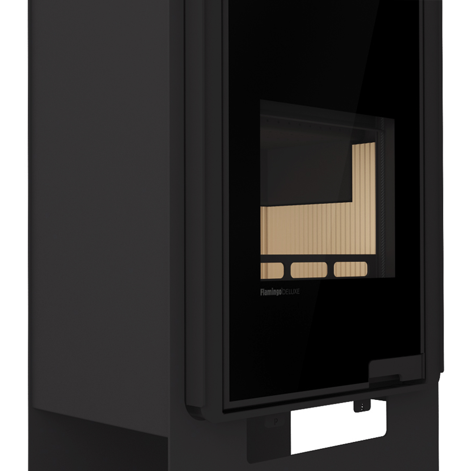 HS Flamingo Deluxe Singa Kaminofen Schwarz HS Flamingo Deluxe Singa Kaminofen Schwarz