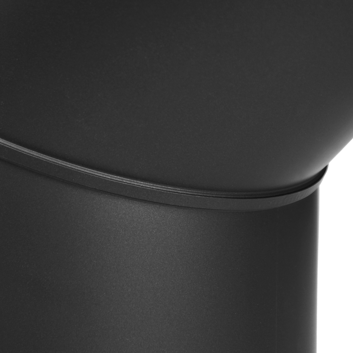 Raik Coltherm Rauchrohrbogen 150mm schwarz doppelwandig 45° mit Tür für Rauchrohr / Ofenrohr