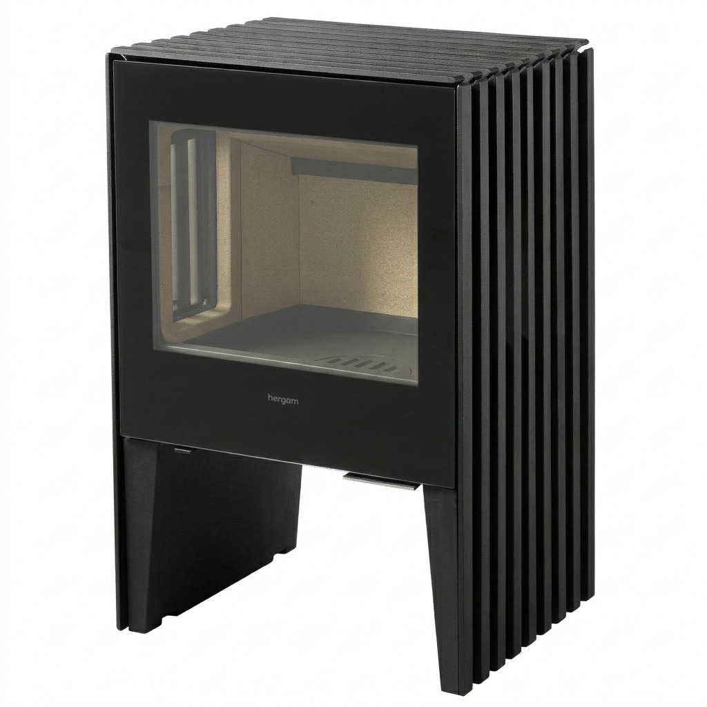 Hergom Glance M Kaminofen Gusseisen schwarz
