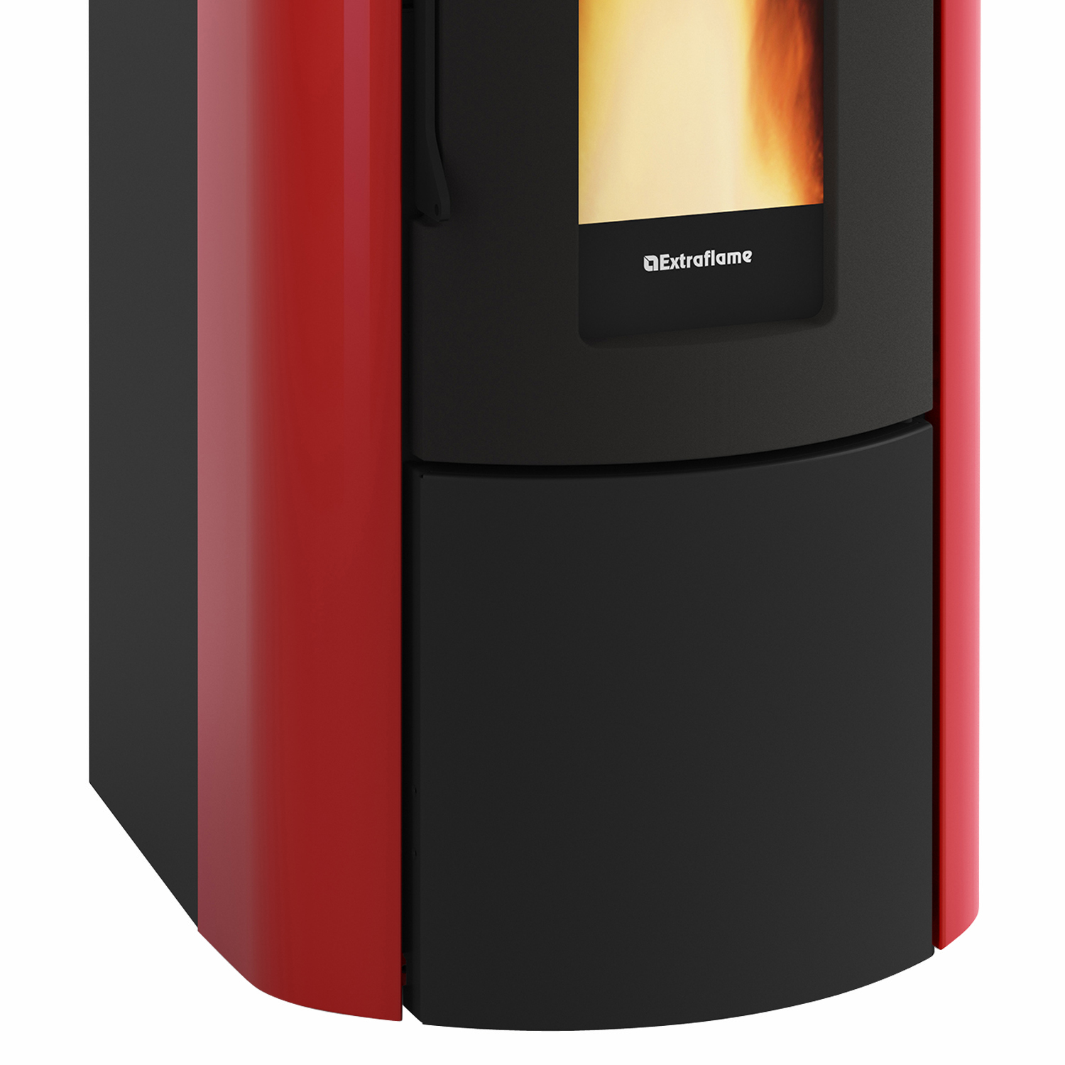 Extraflame COSTANZA IDRO 5.0 - Bordeauxrot wassergeführter Pelletofen