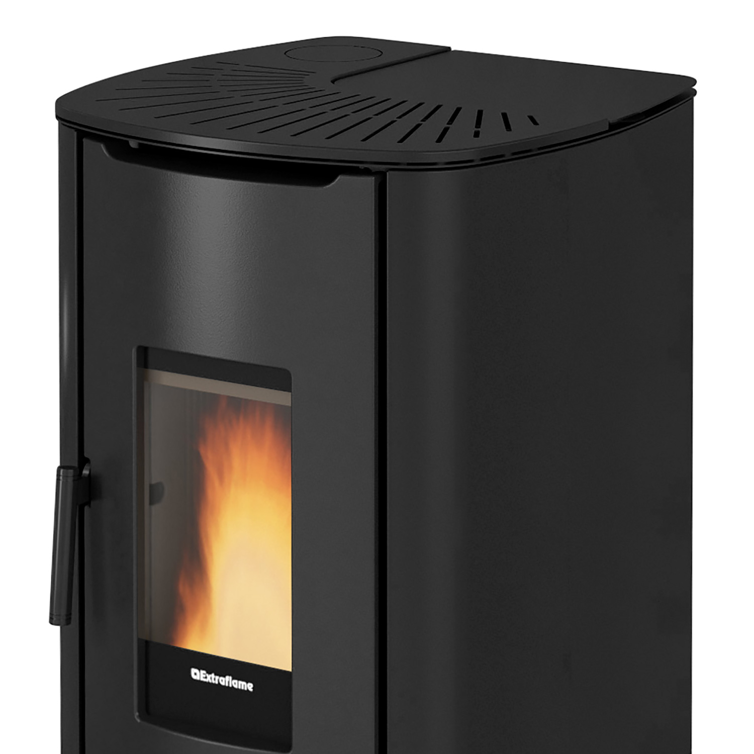 Extraflame Prestige Line Angy Top Pelletofen Schwarz