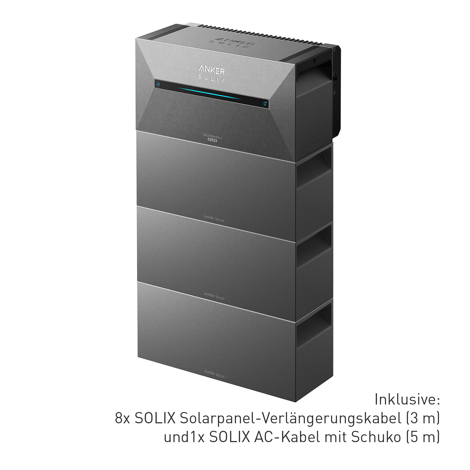 Anker SOLIX Solarbank 3 E2700 PRO + 3x BP2700 Erweiterungsakku